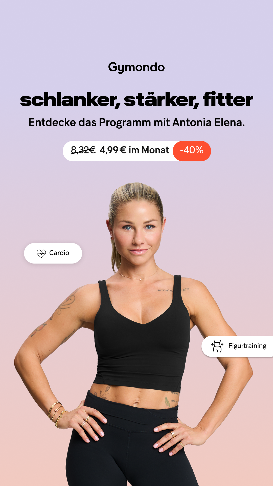 Gymondo Facebook ad