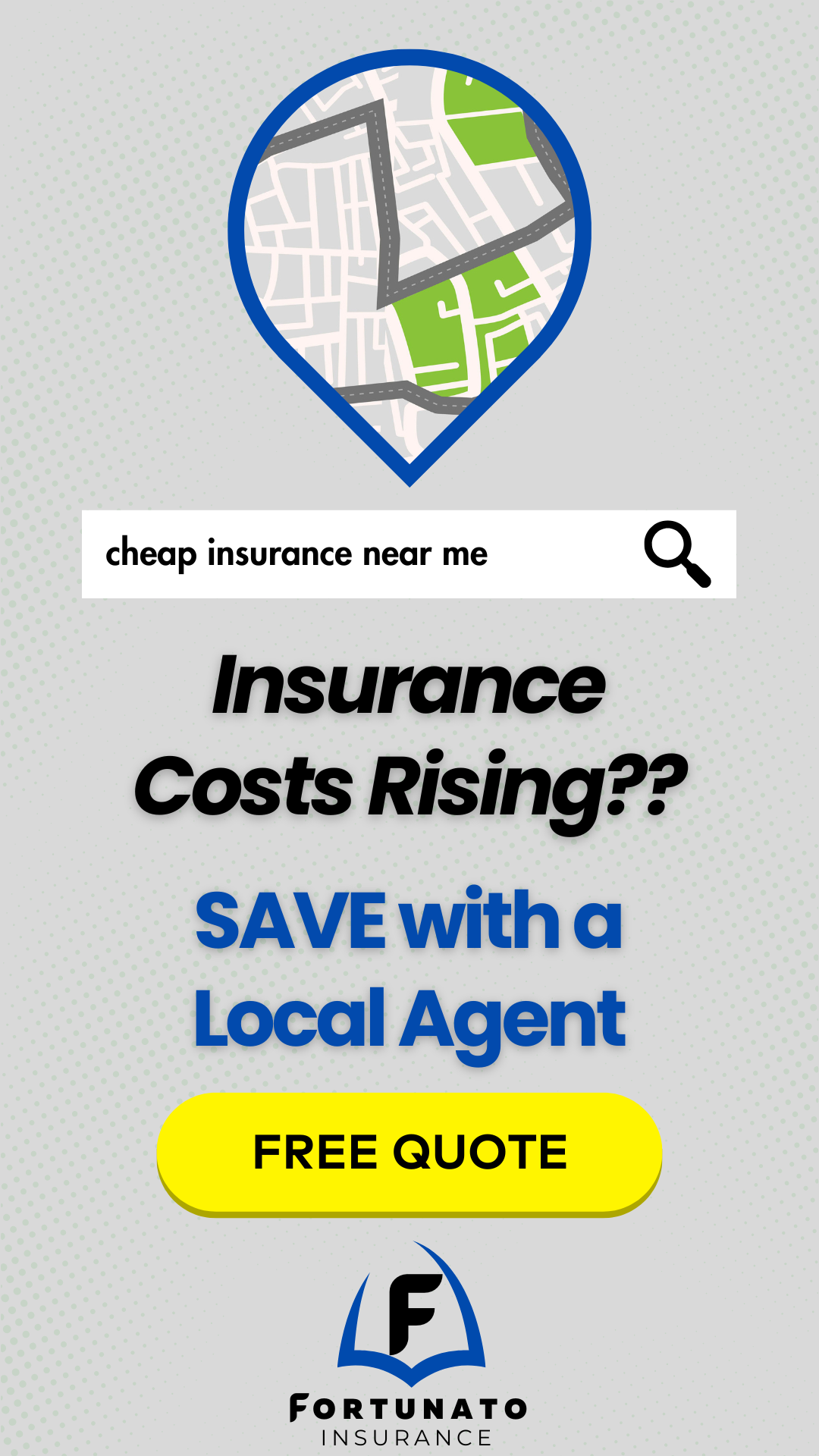 Fortunato Insurance Facebook ad