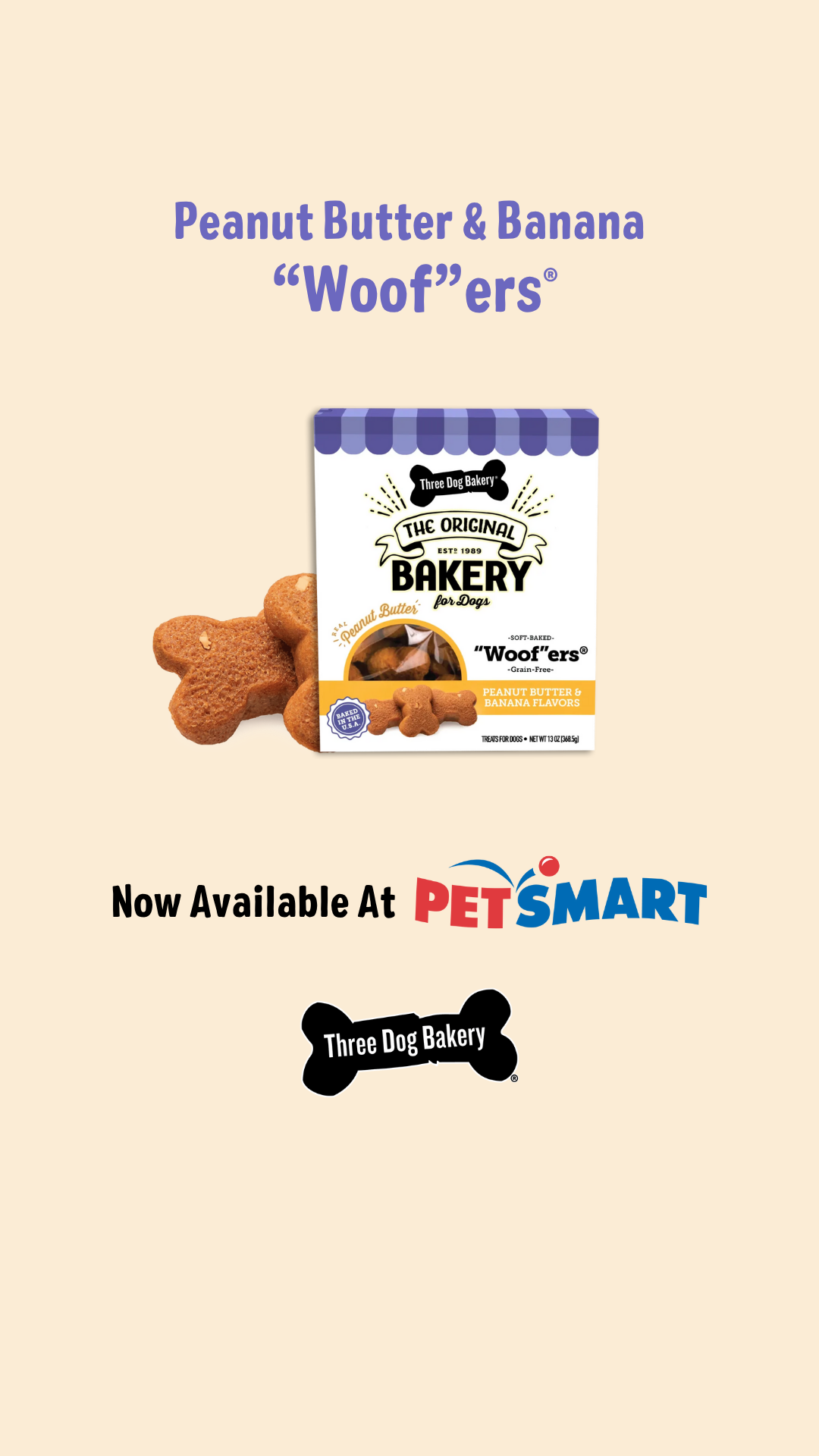Three Dog Bakery Facebook ad