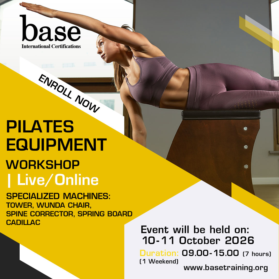 Base Training Facebook ad: Workshop Eξοπλισμού Pilates