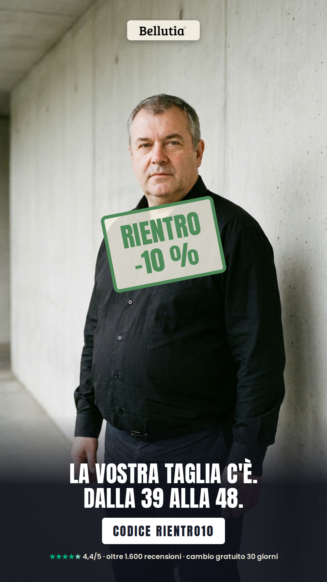 Bellutia Italia Facebook ad