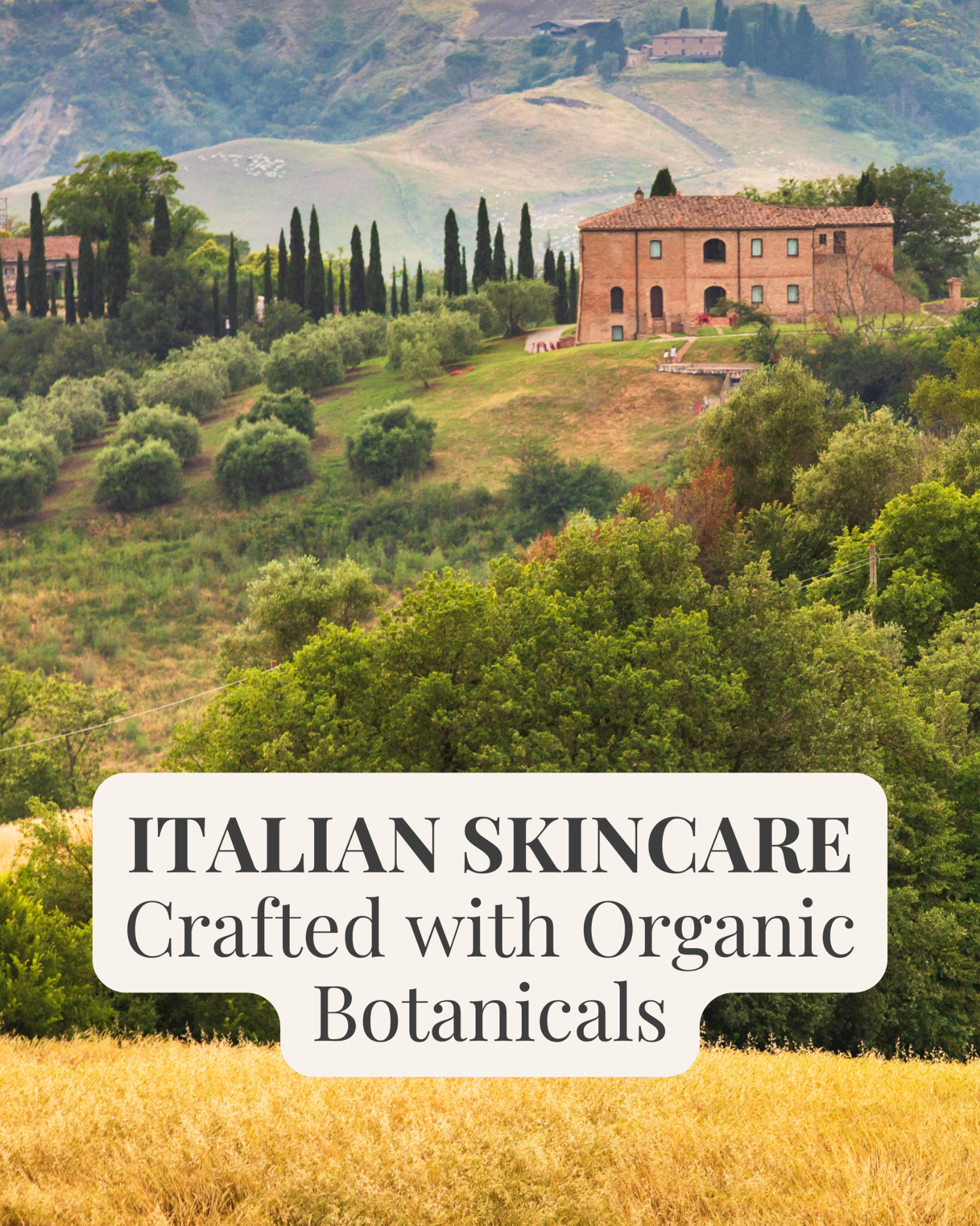 Sole Toscana Skincare Facebook ad