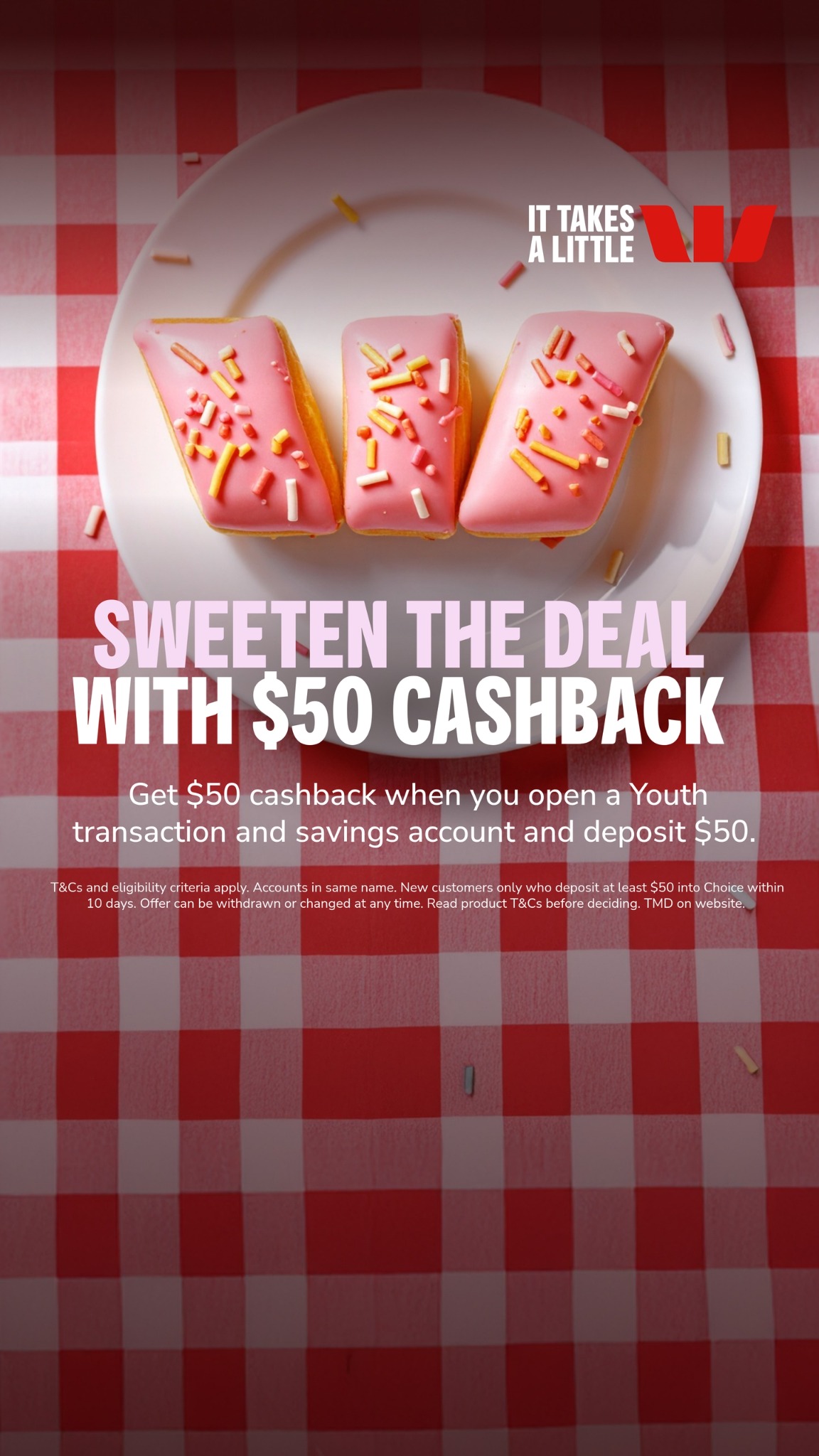 Westpac Facebook ad