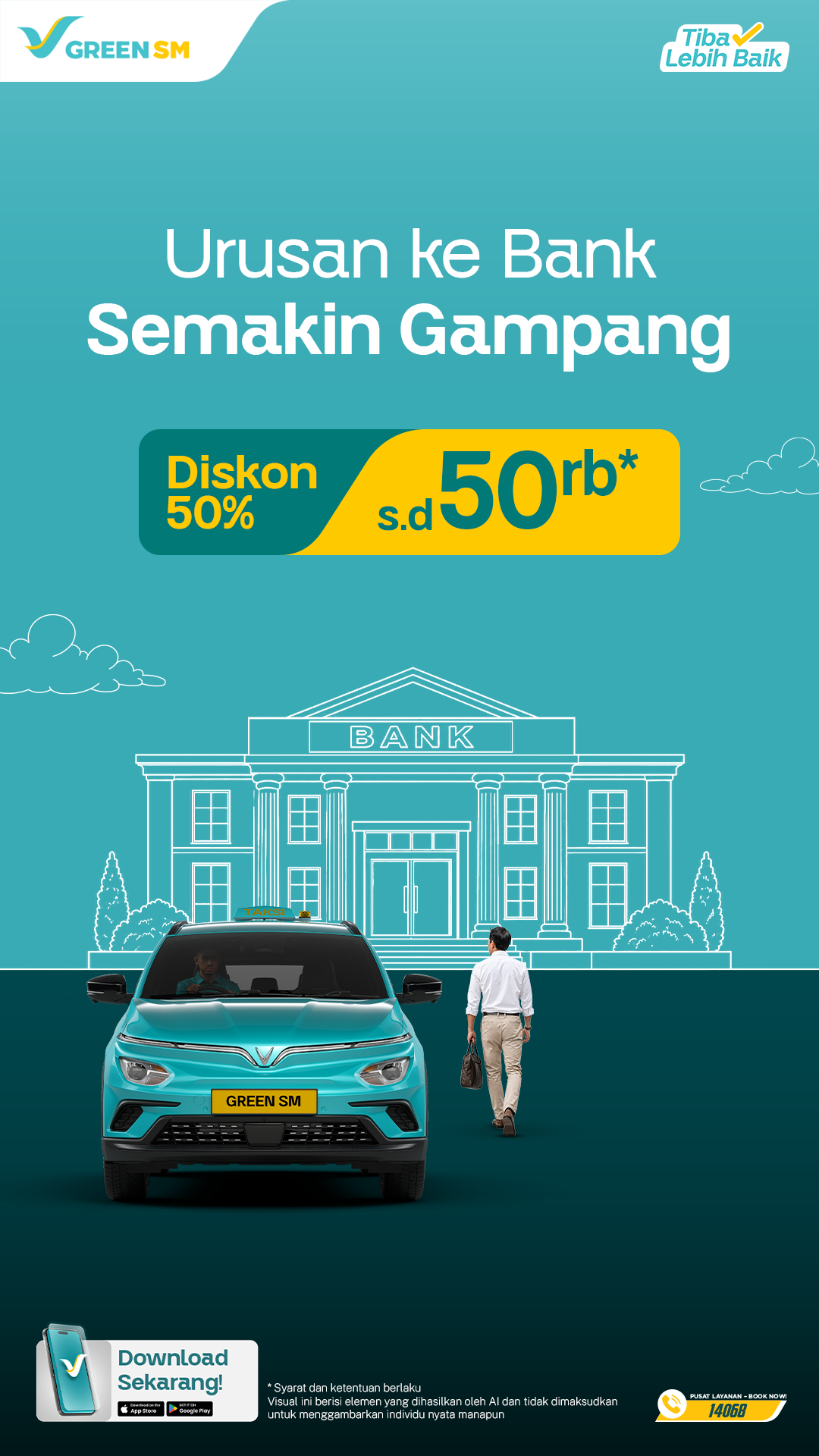 Pengemudi Green SM Facebook ad from Jul 15, 2026