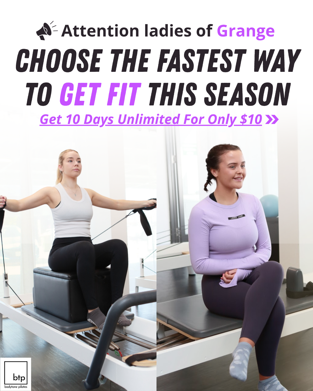 BodyTone Pilates Studio - Wynnum Facebook ad