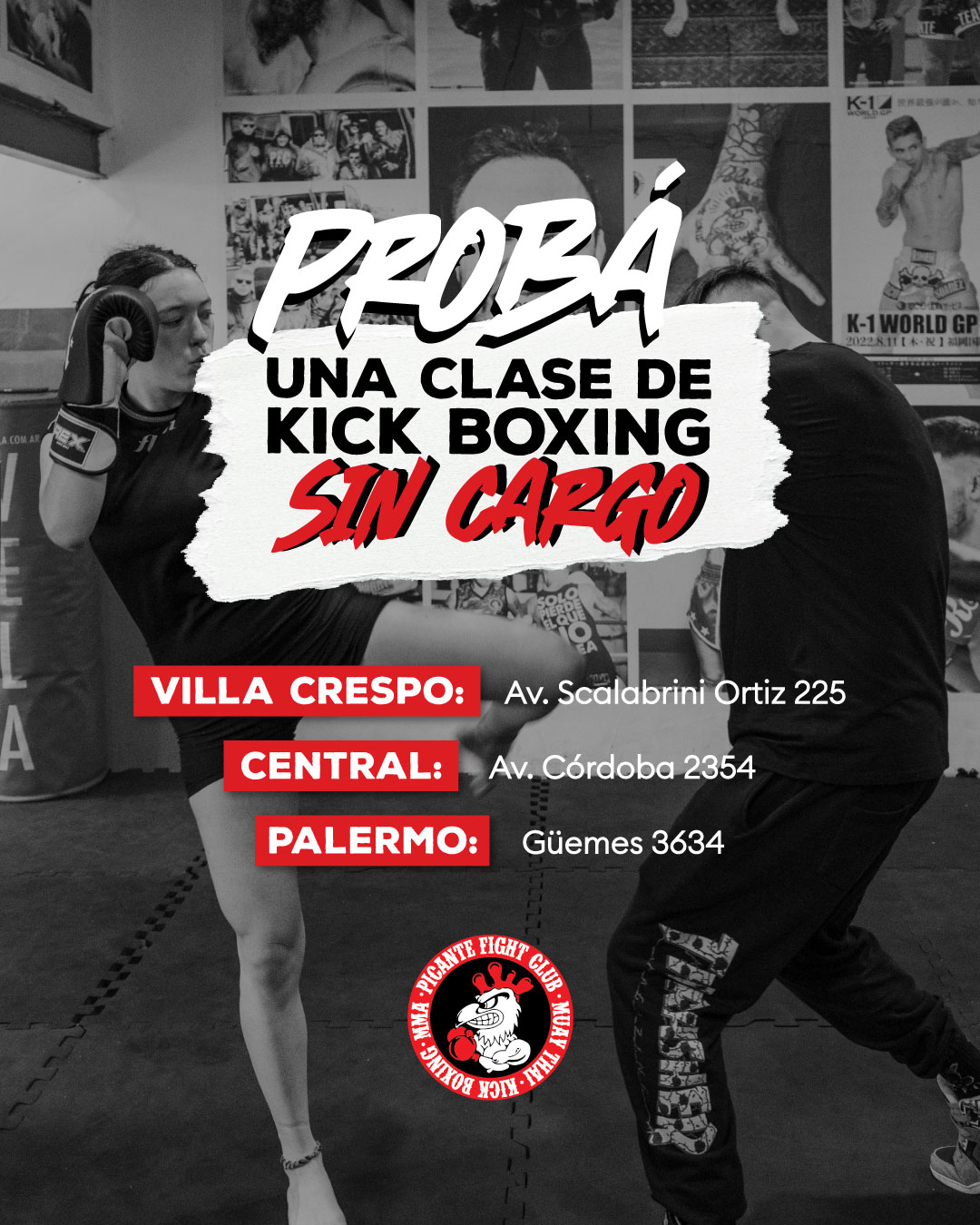 Picante Fight Club Facebook ad from Sep 10, 2025