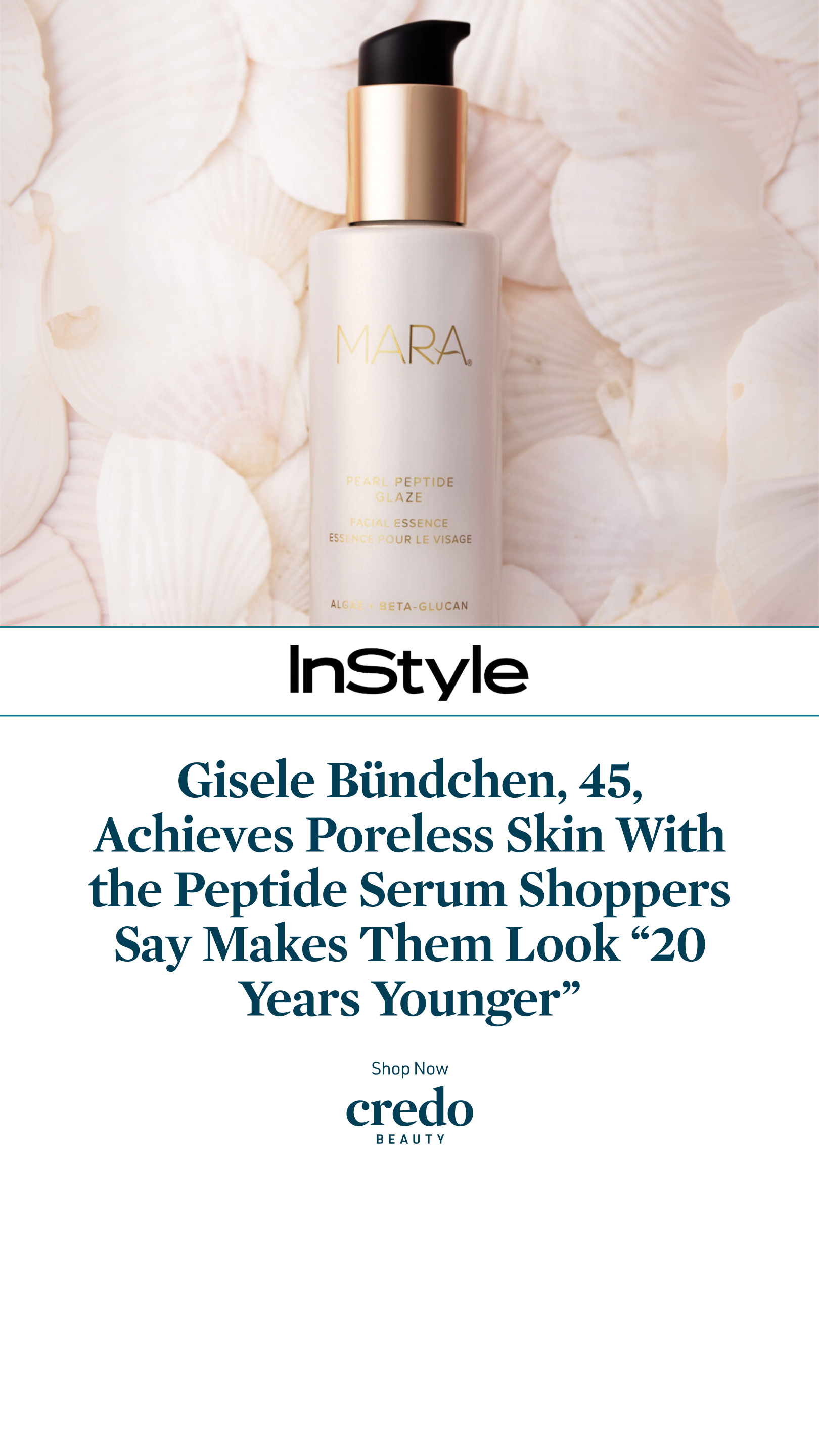 Credo Beauty Facebook ad
