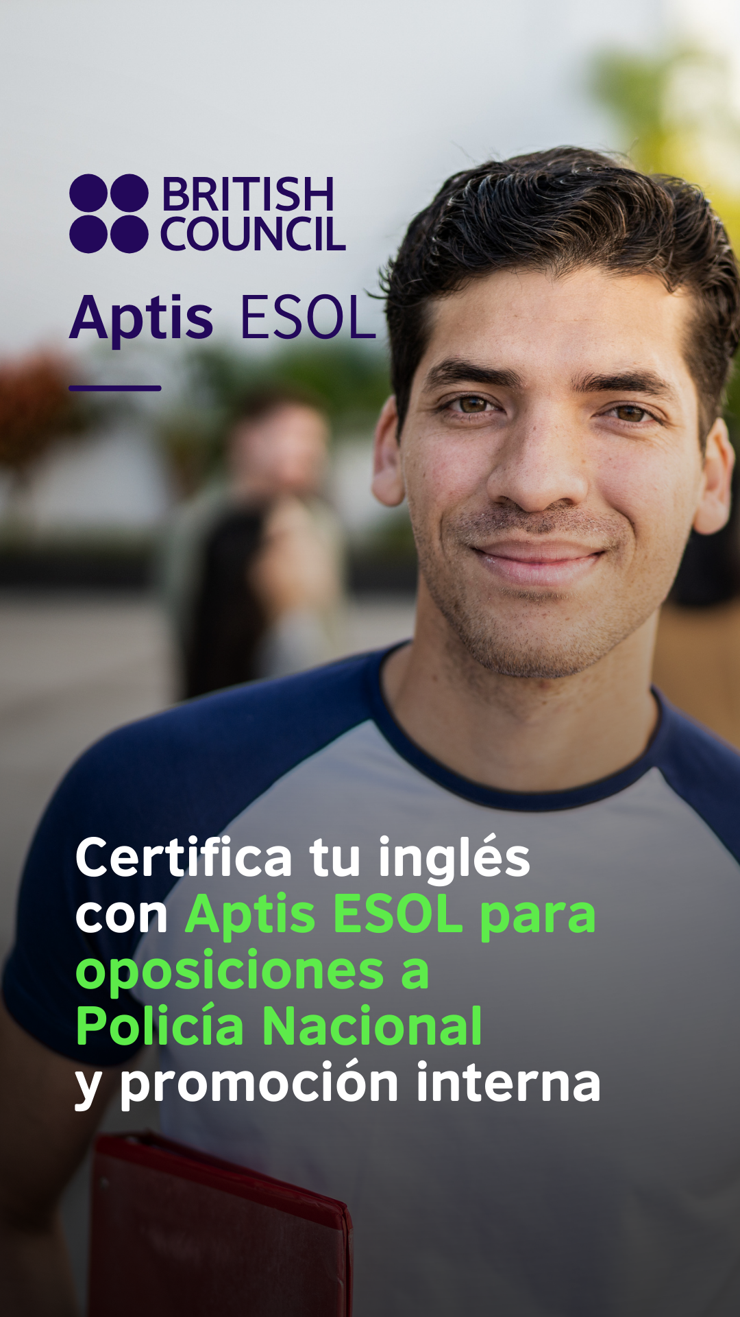 British Council España Facebook ad: El examen de inglés de confianza