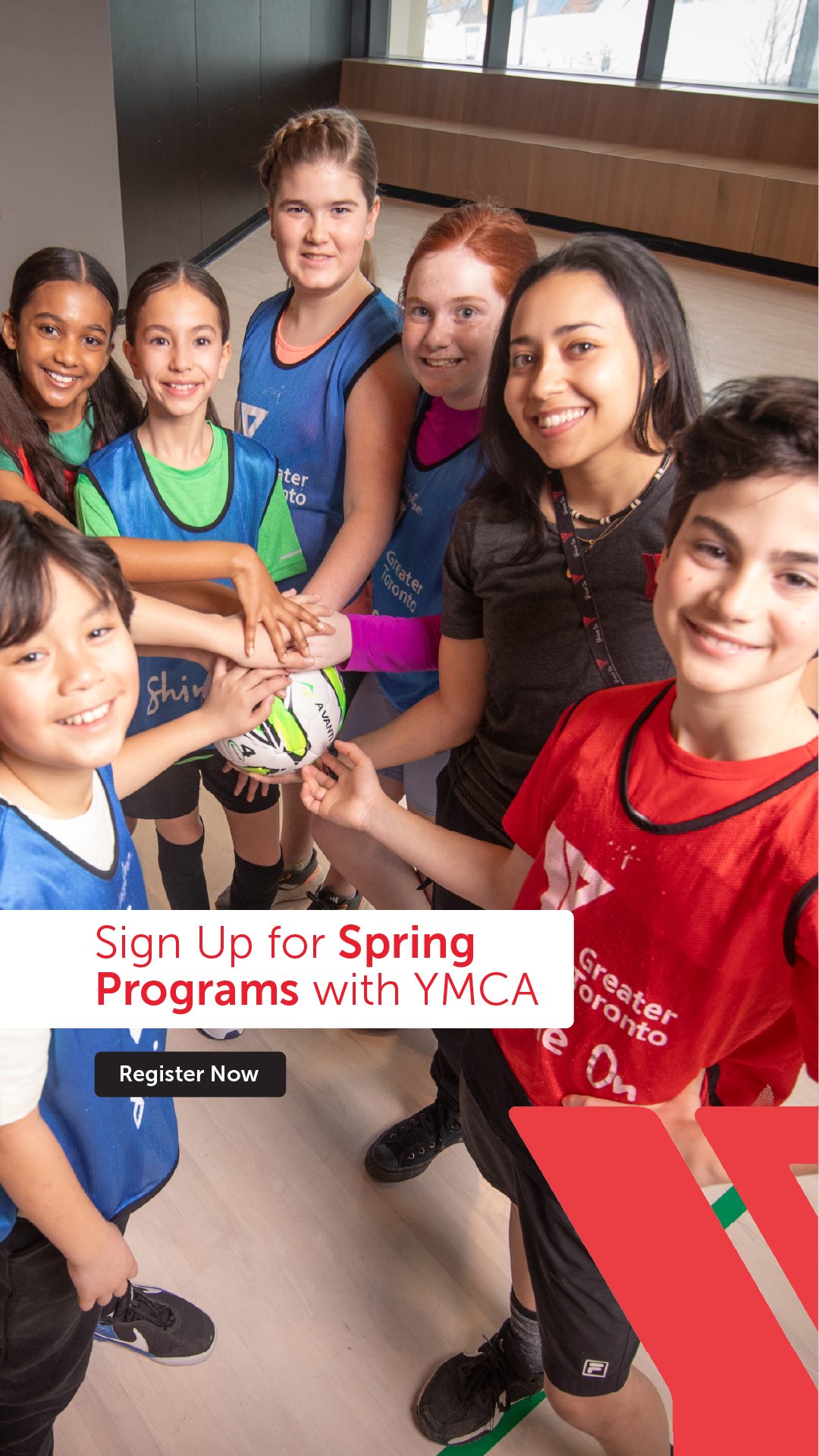 YMCA of Greater Toronto Facebook ad