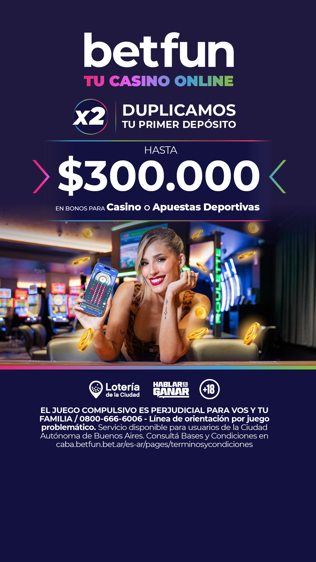 Betfun.arg Facebook ad from Apr 10, 2026