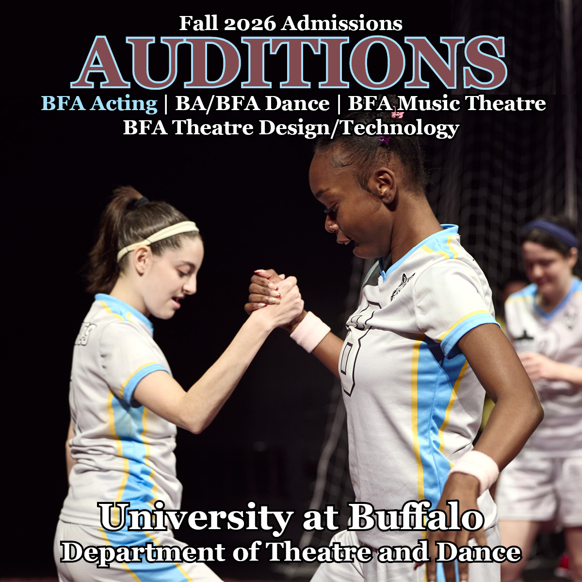 UB Theatre and Dance Facebook ad: Auditions and Interviews