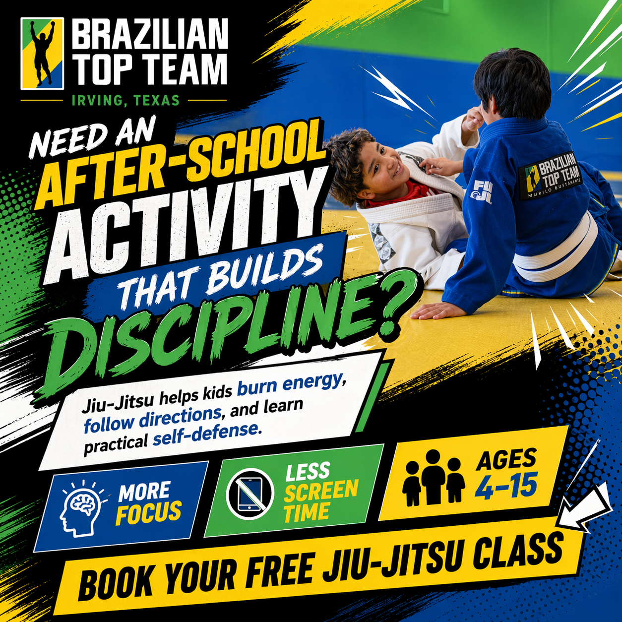 BTT Irving Facebook ad