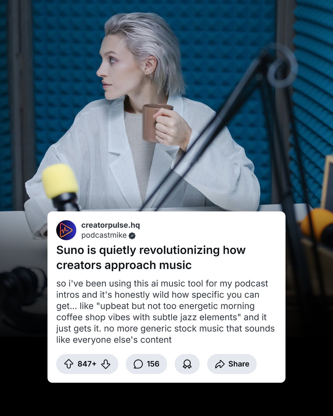 Creator Pulse Facebook ad: Try Suno Today