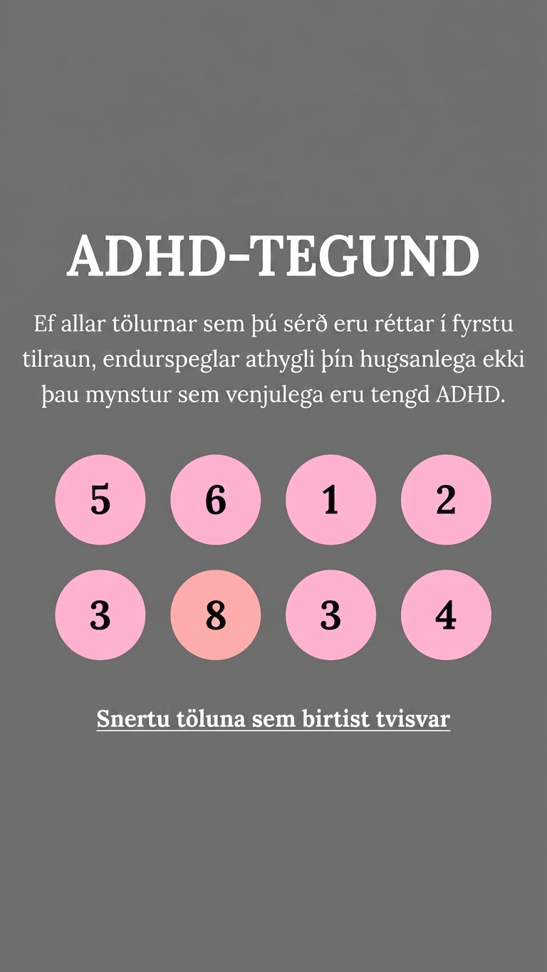 International Brain Test Facebook ad
