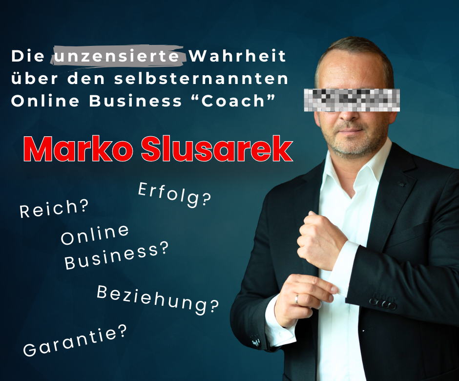 Der Marko Slusarek Facebook ad