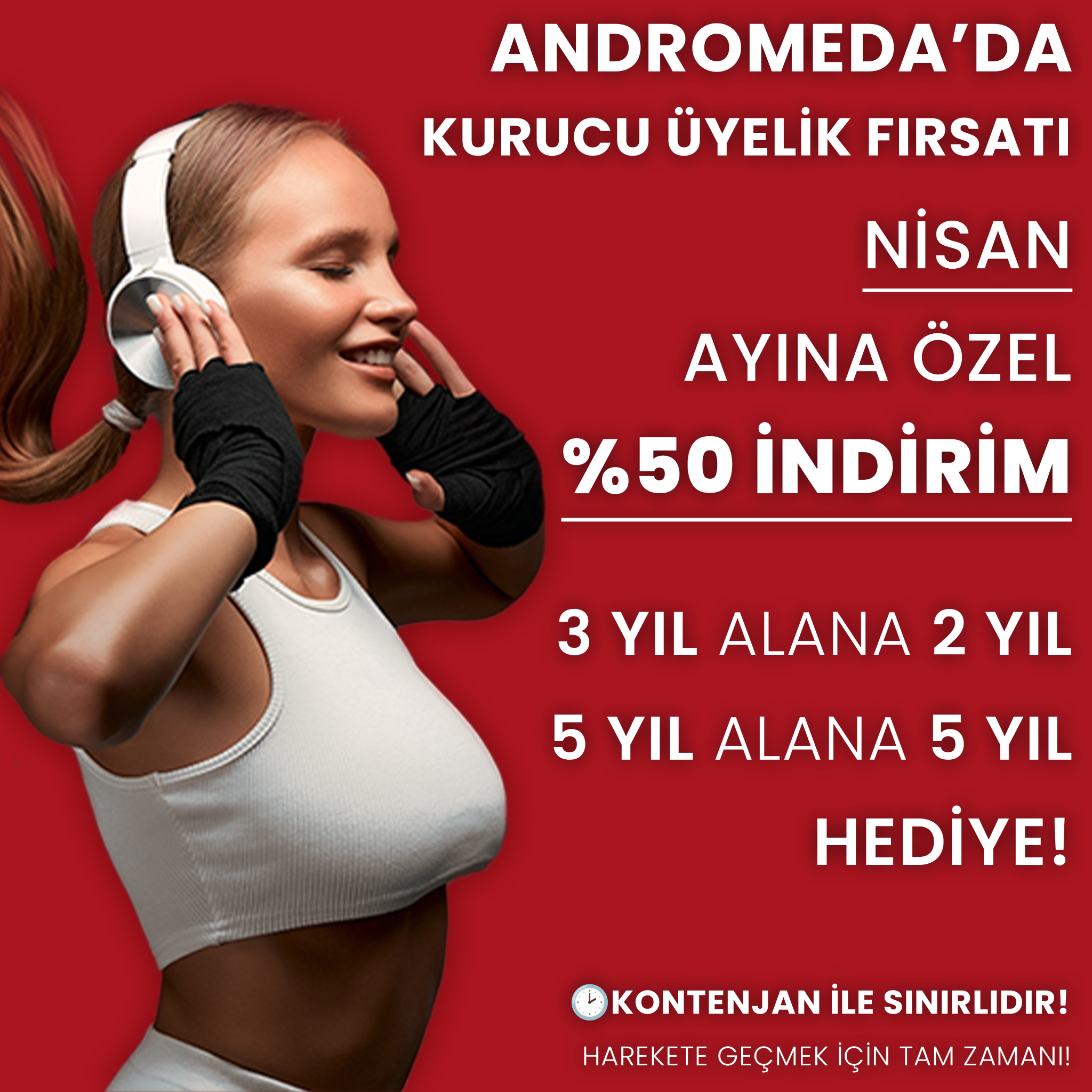 The Gym Fitness & Spa Facebook ad: Fırsatı Kaçırma