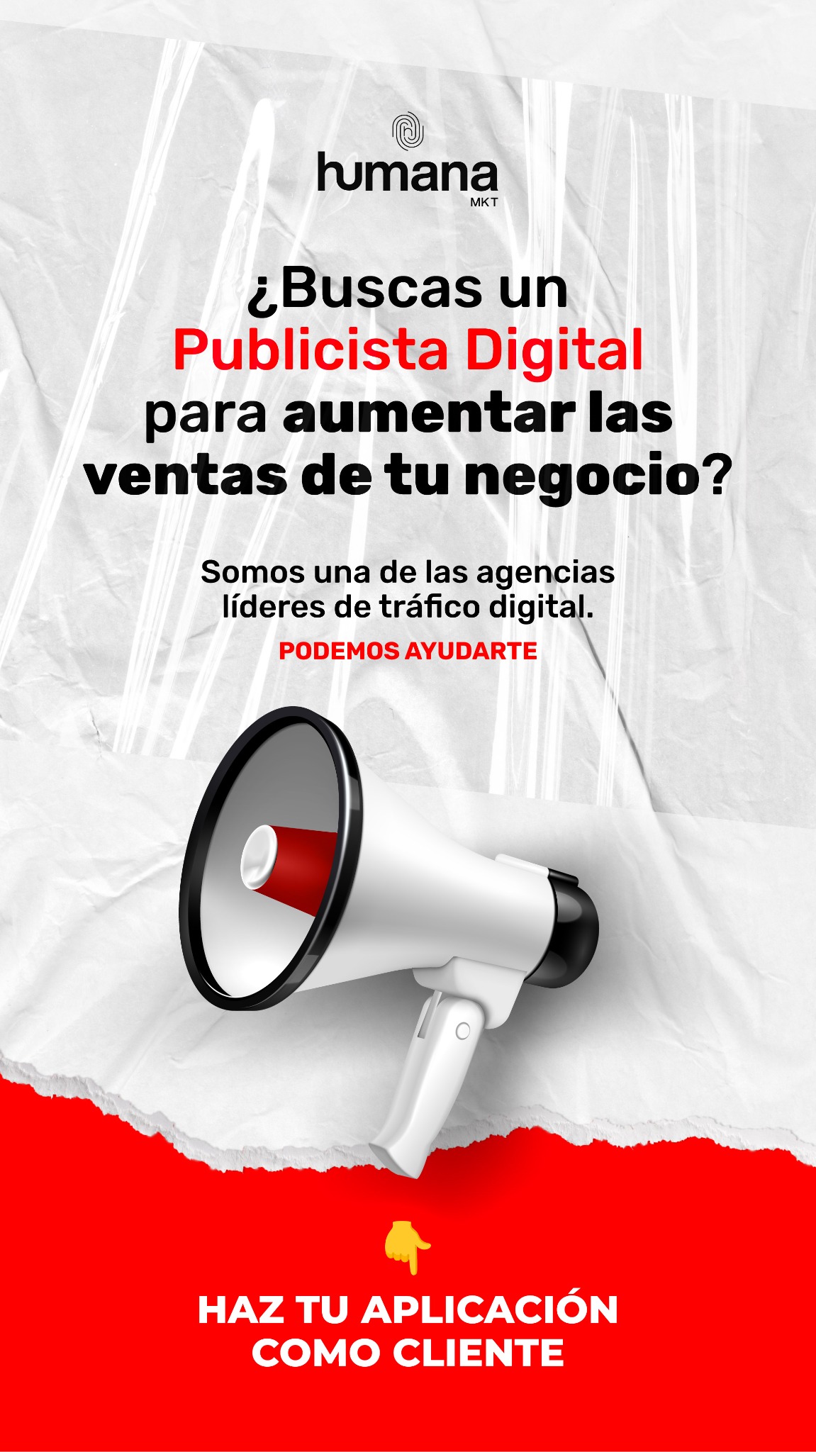 Humana Digital Agency Facebook ad from Mar 22, 2026