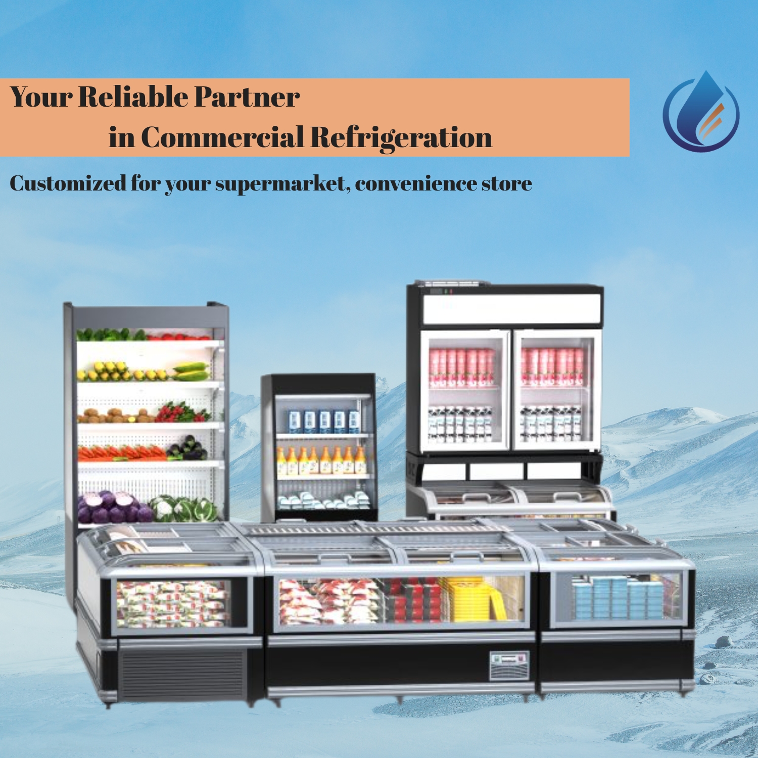 Leader King Group Facebook ad: High-Performance Commercial Refrigeration, Direct from the…