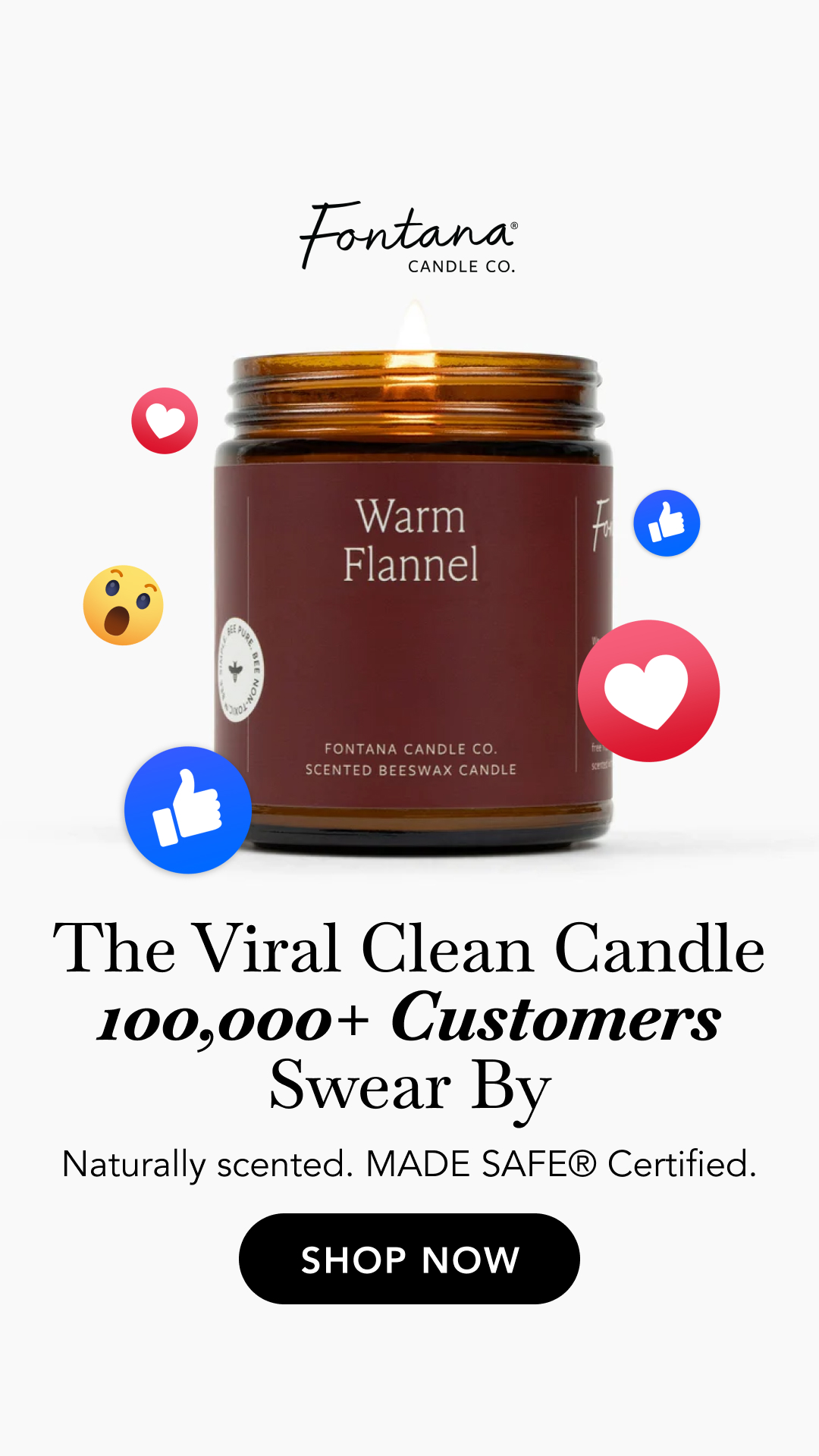 Fontana Candle Company Facebook ad
