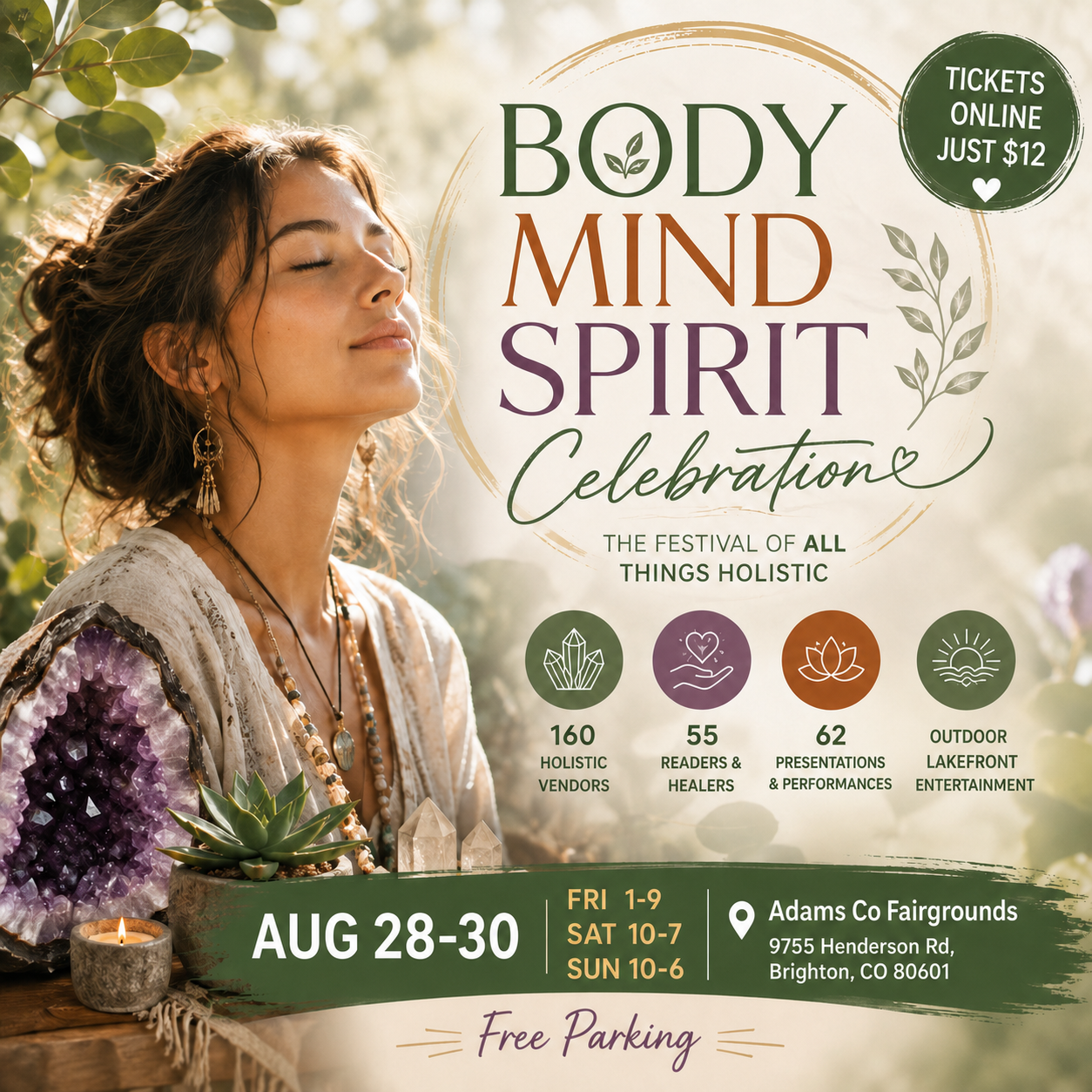 Body Mind Spirit Expo Facebook ad