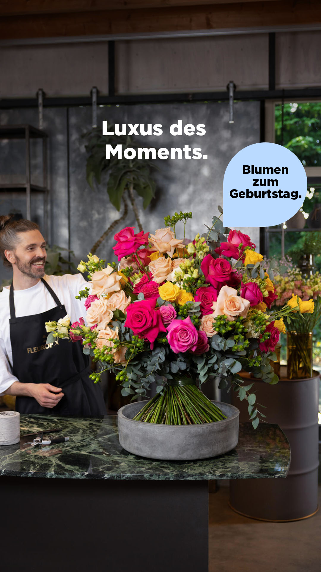 Fleurop.de Facebook ad