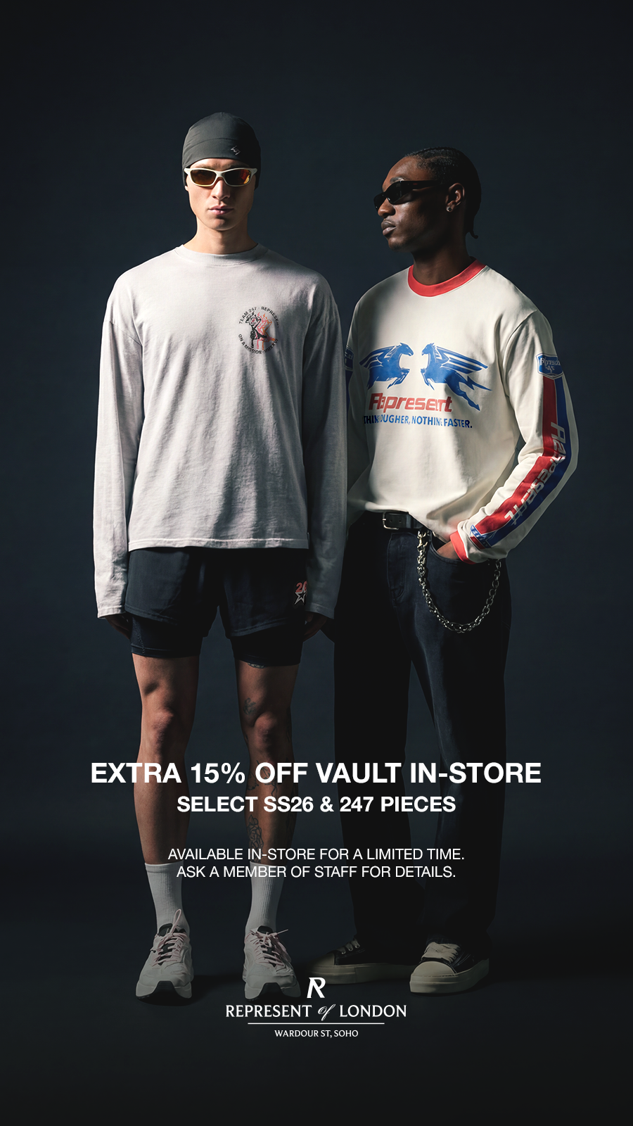 Represent Clo Facebook ad