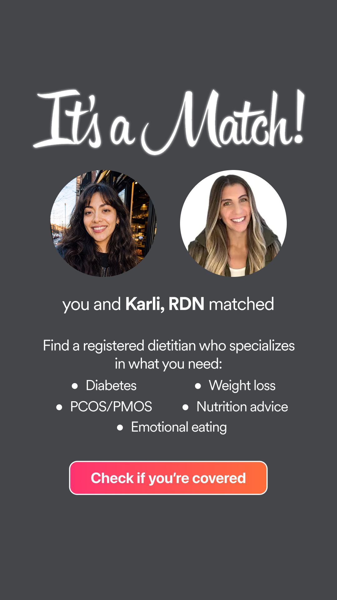 Nourish Facebook ad