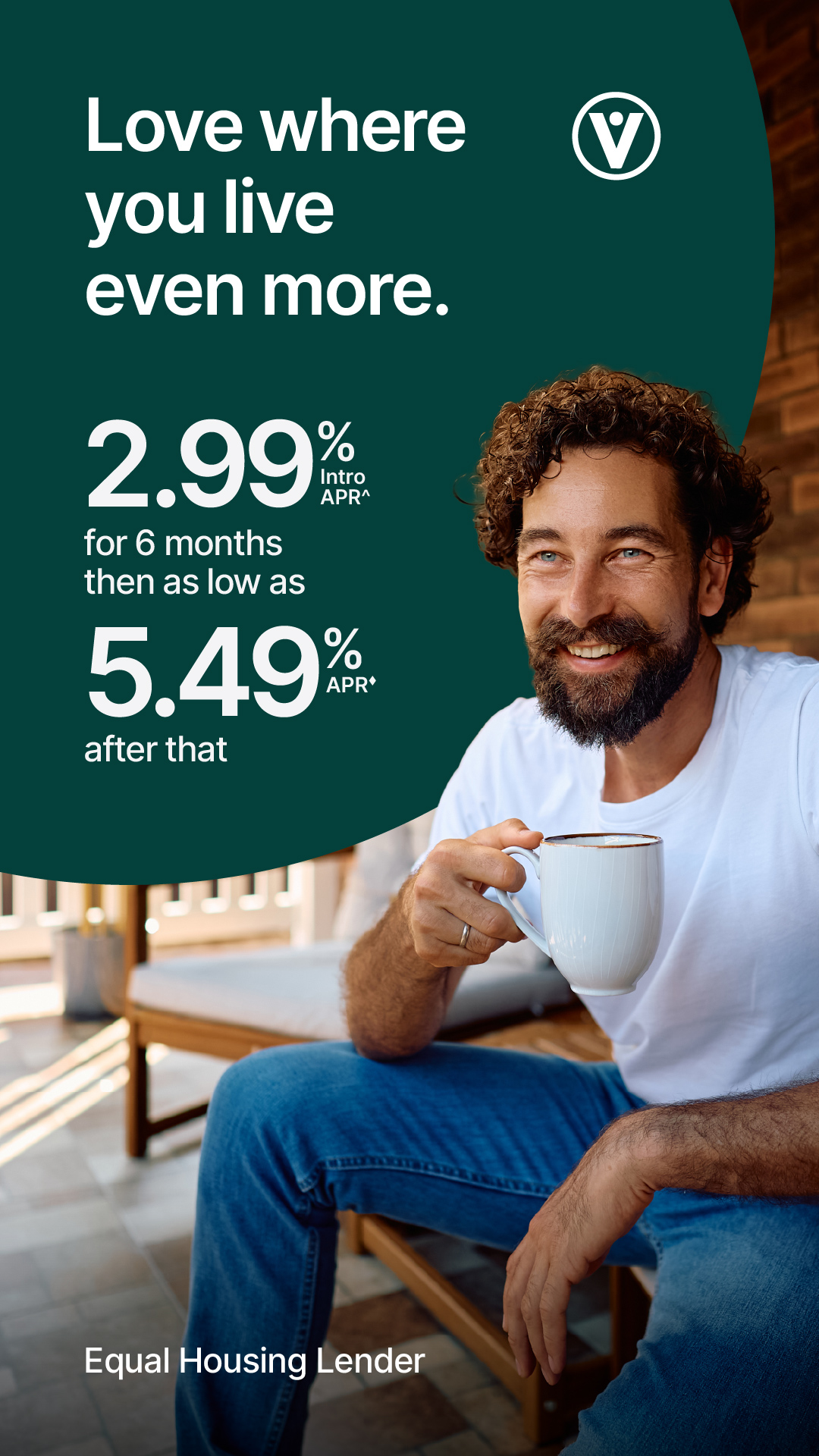 Veridian Credit Union Facebook ad: Love It Even More