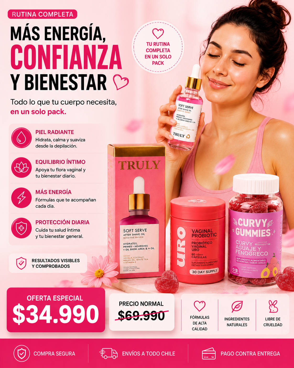 ANVI Facebook ad: MEGA PACK FEMENINO | DATE EL CUIDADO Y AMOR QUE MERECES