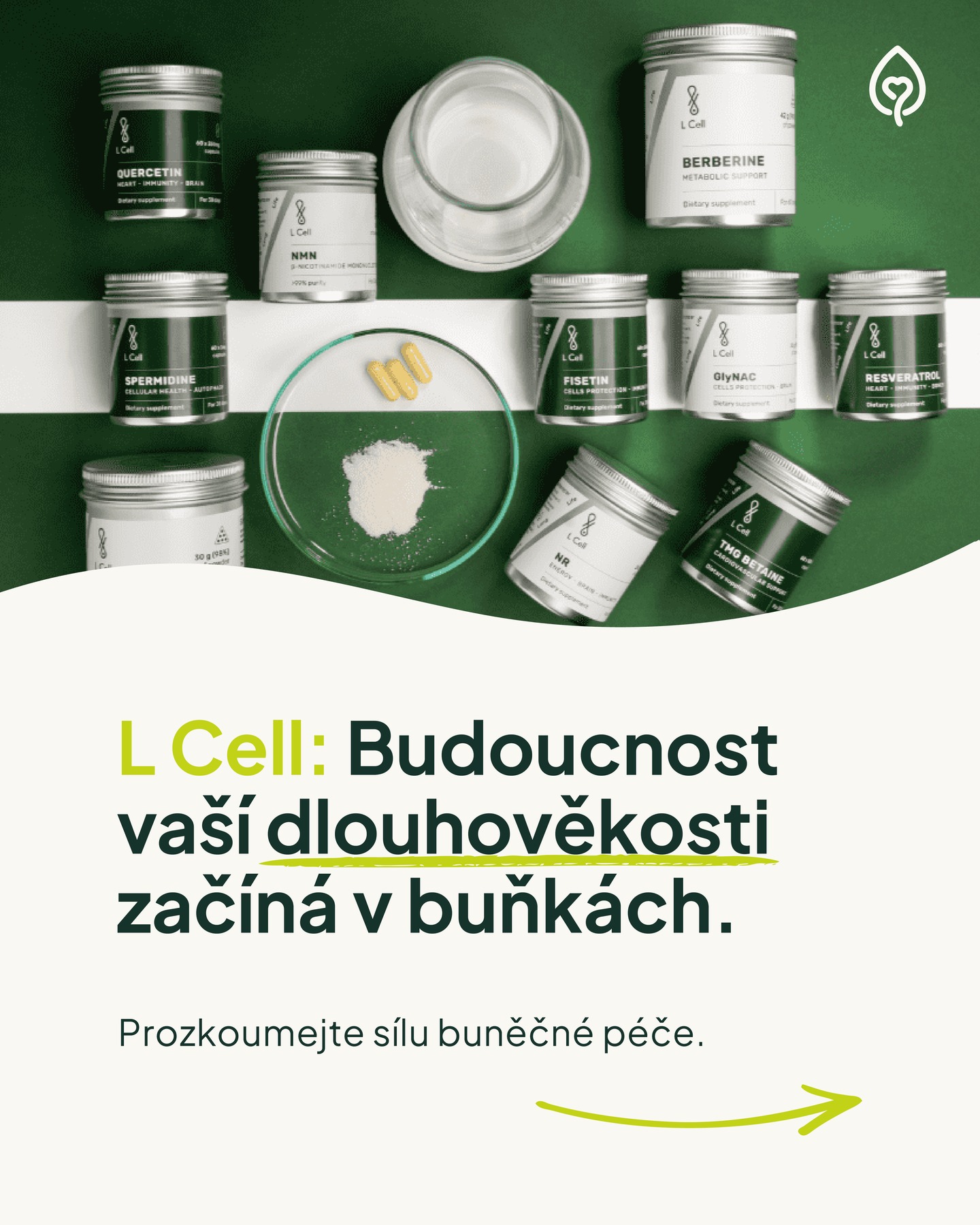 PRAVÉ BIO Facebook ad: Dlouhověkost.