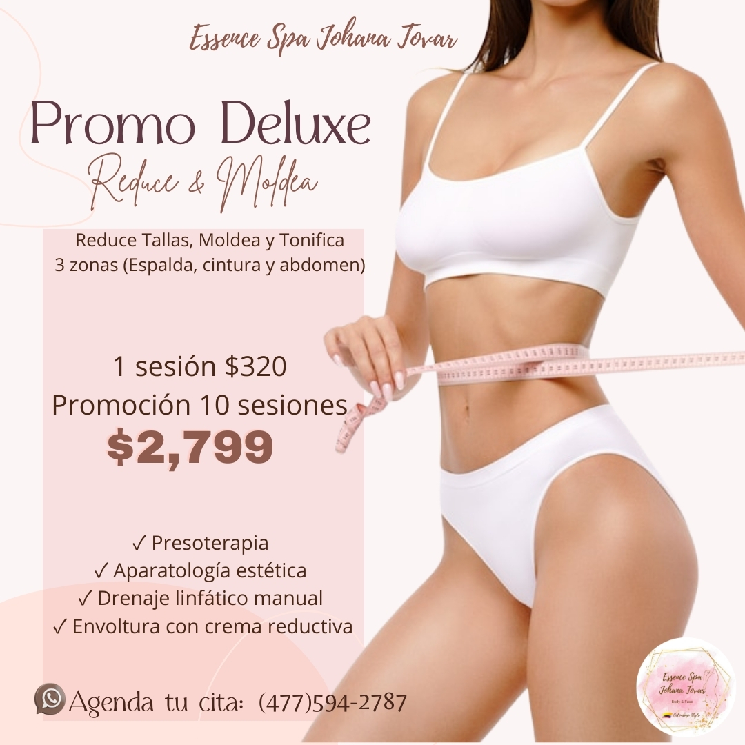 Essence Spa Johana Tovar Facebook ad: ¡Renueva tu cuerpo, rostro y bienestar en un…