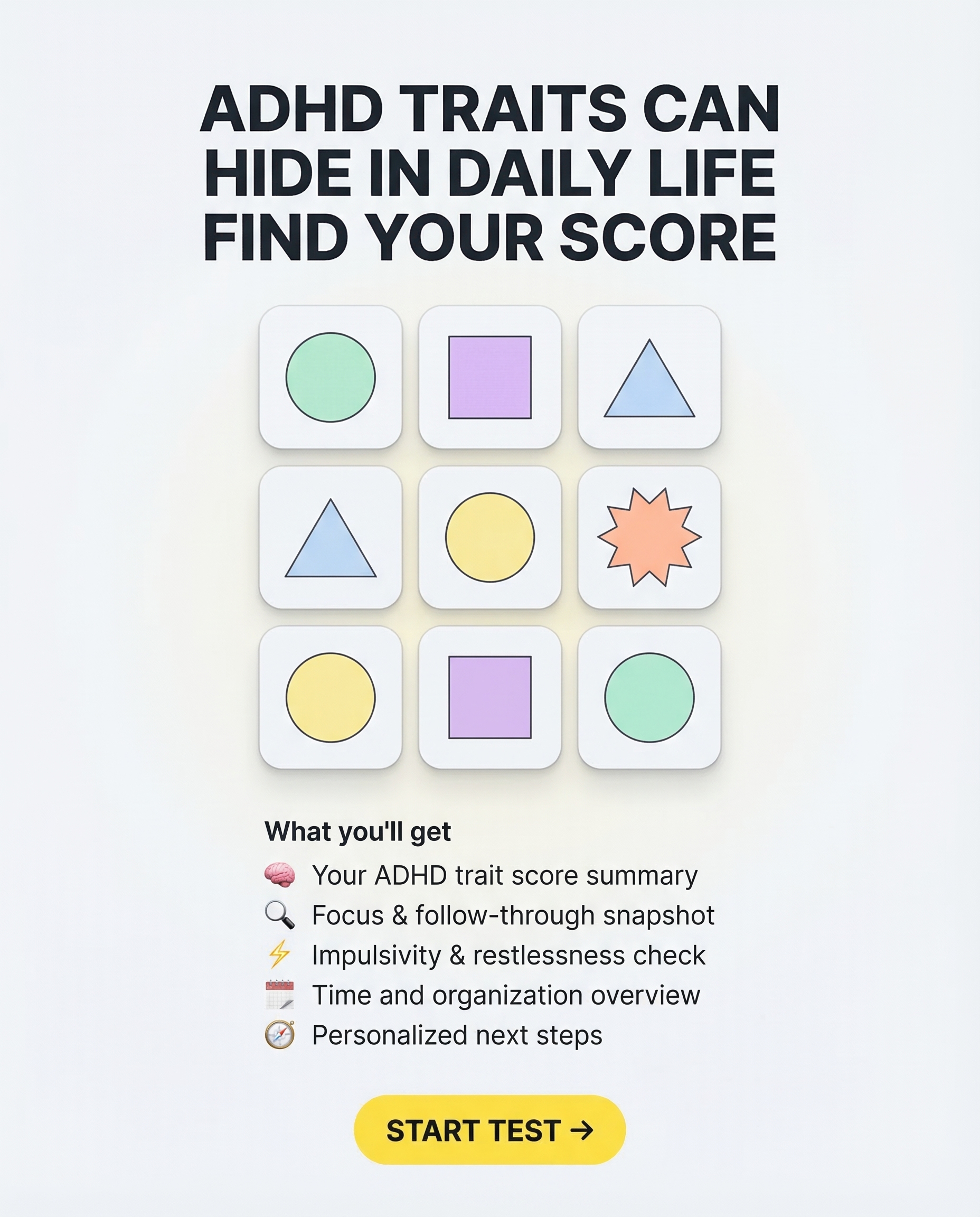 Personality Test: Created by Experts  Facebook ad