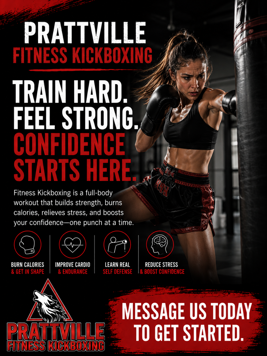 Prattville Fitness Kickboxing and MMA Facebook ad from May 21, 2026