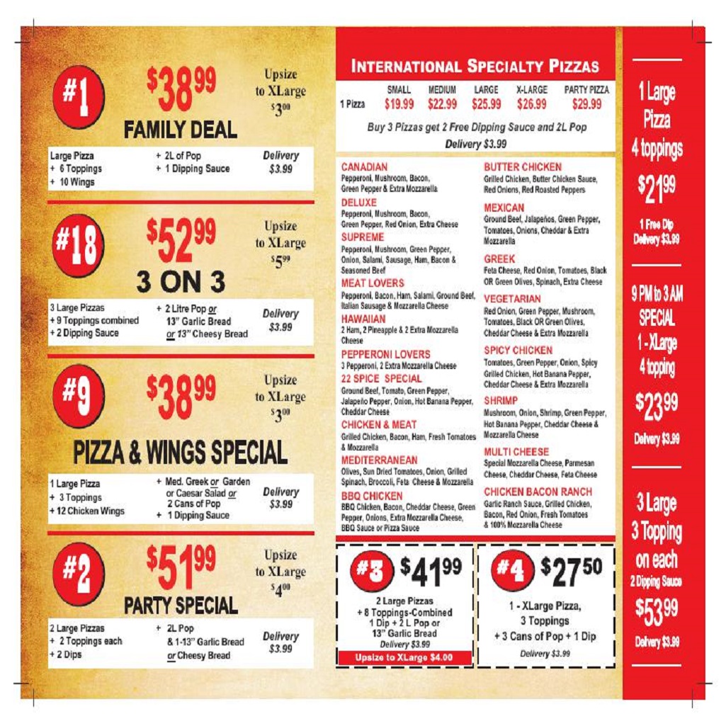 22 Pizza Facebook ad: Best pizza in Wnnipeg