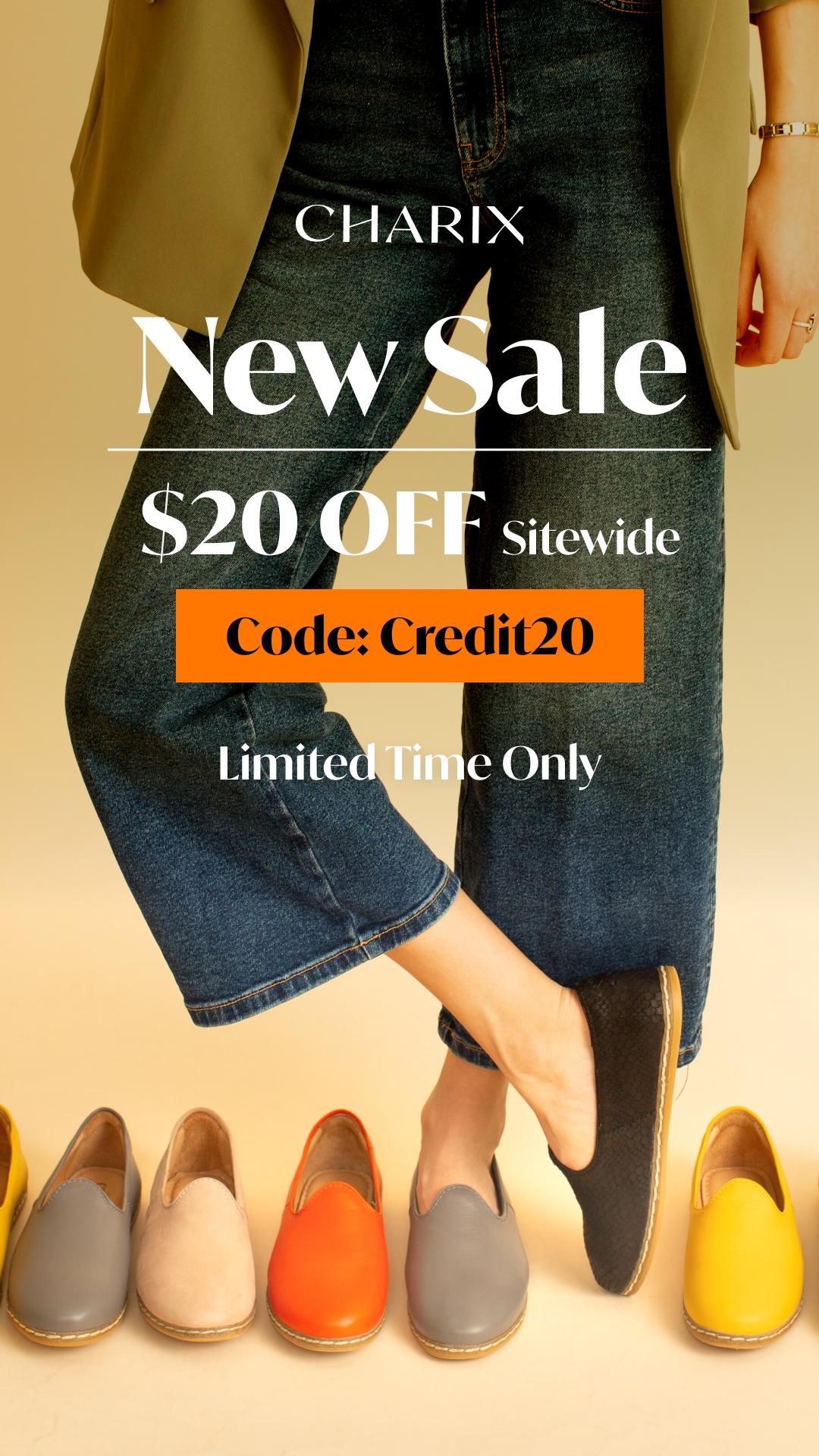 Charix Shoes Facebook ad