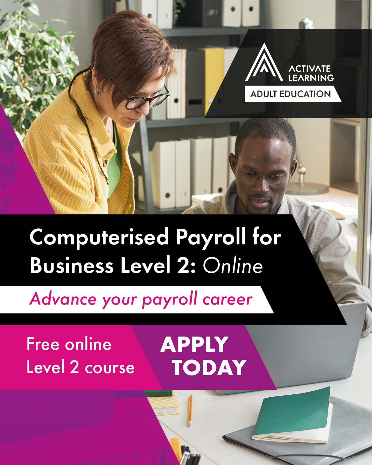 Activate Learning Facebook ad