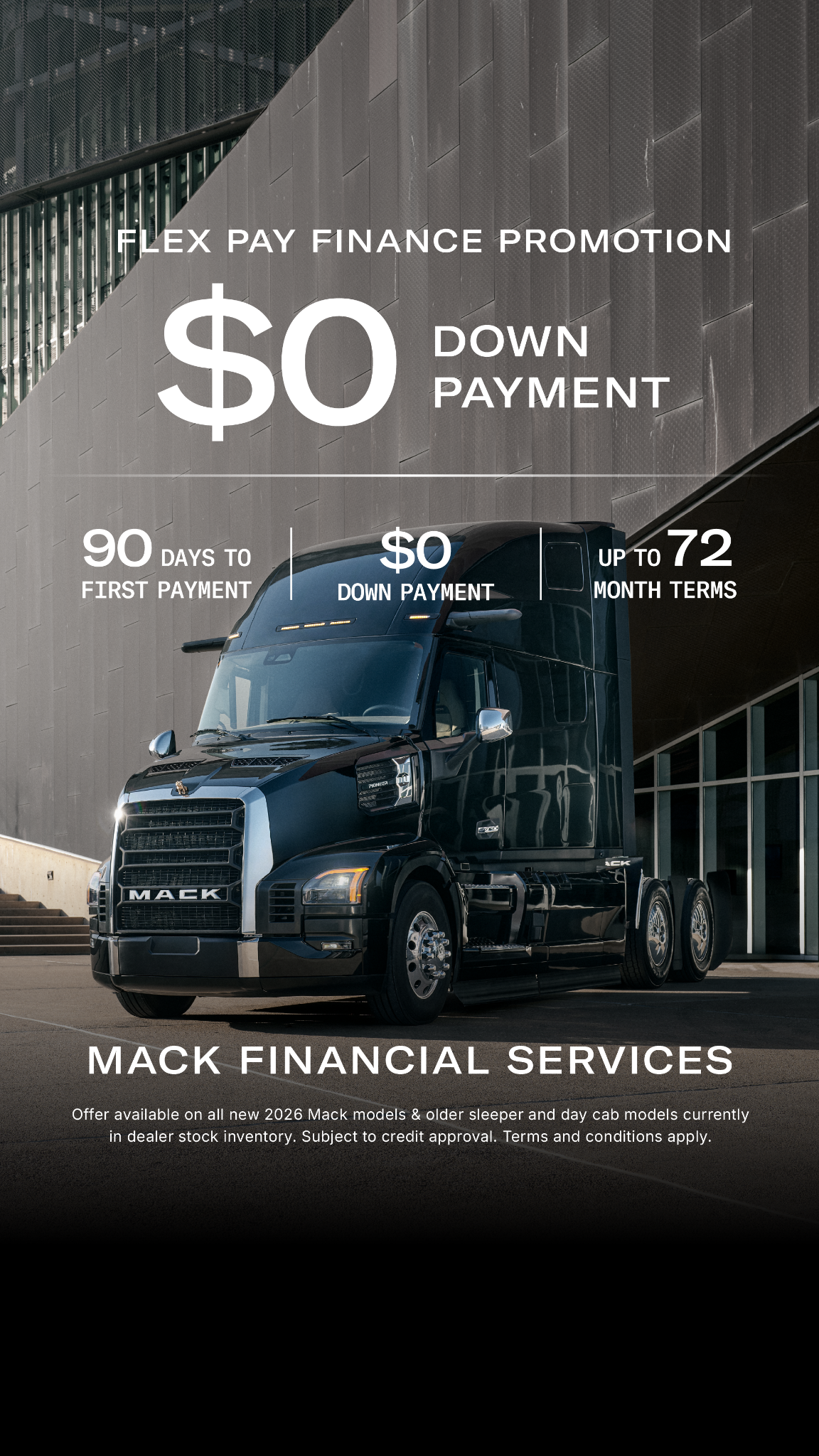 Mack Trucks Facebook ad from Dec 13, 2025