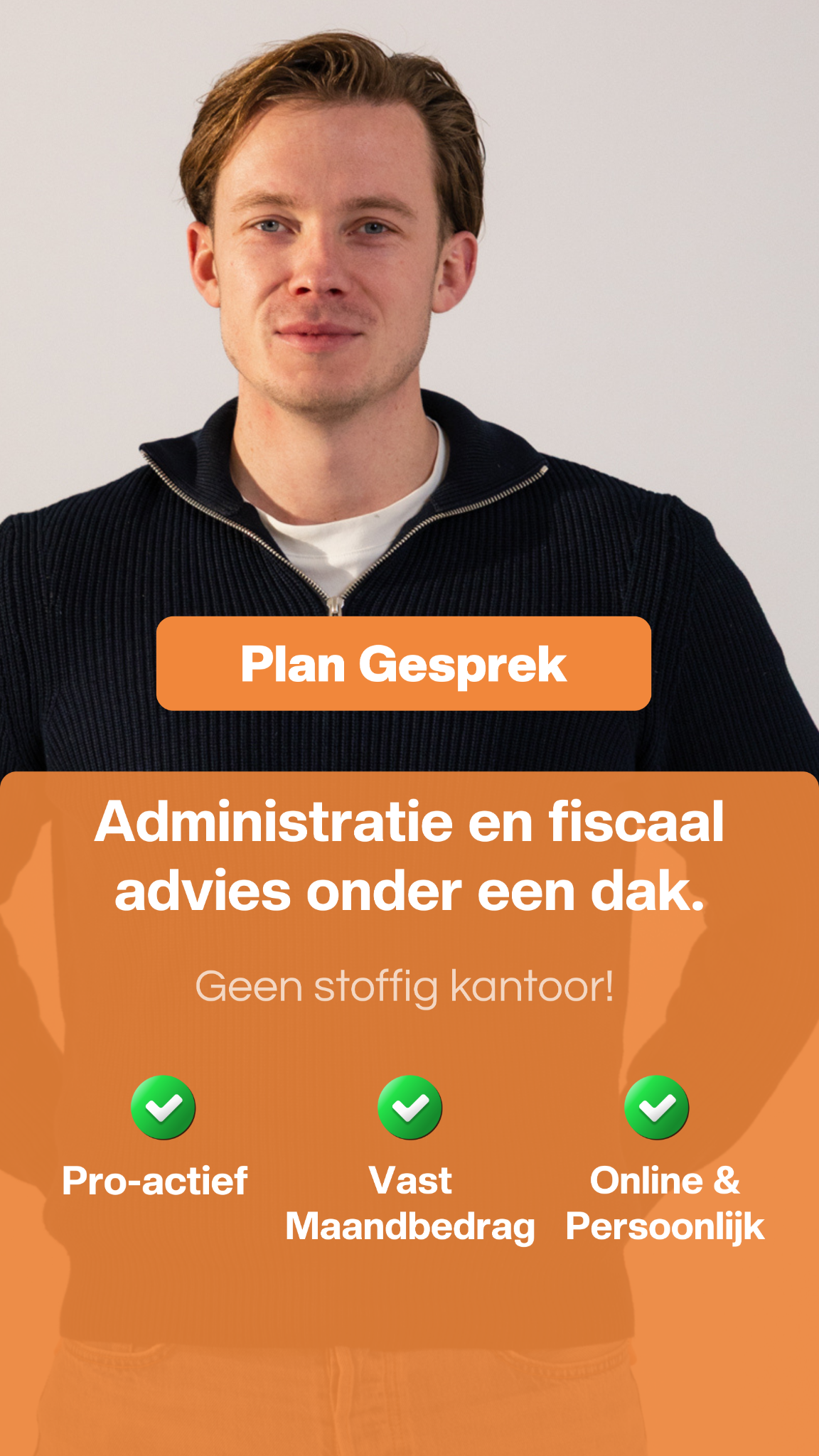 Administratiekantoor Wetaxus Facebook ad: Klinkt goed? Laten we kennismaken