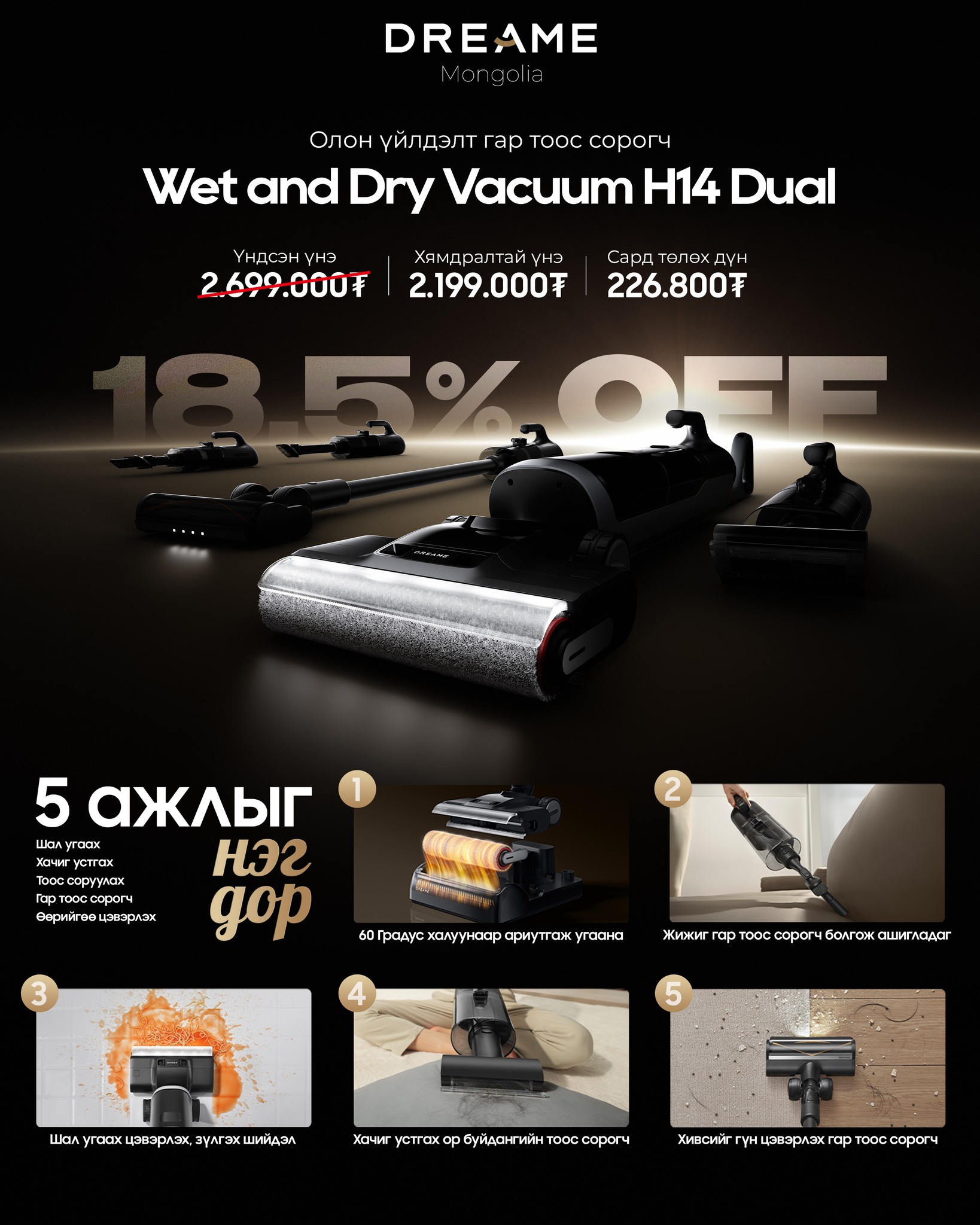 SmartStore Facebook ad: 5 үйлдэлийг 1 дор гүйцэтгэх гайхалтай олон үйлдэл…