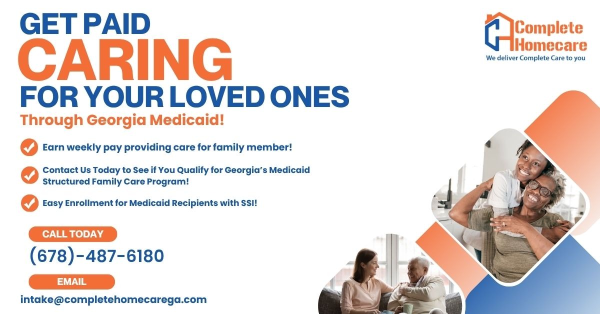 Complete Homecare Georgia Facebook ad from Aug 4, 2026