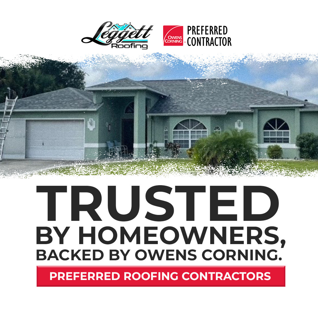Leggett Roofing Facebook ad