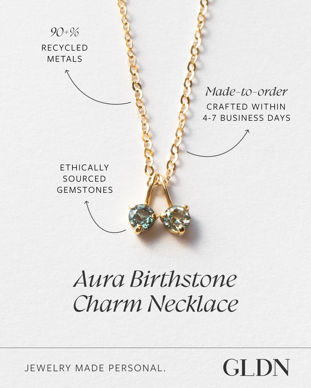 GLDN - Personal, Handmade Jewelry Facebook ad