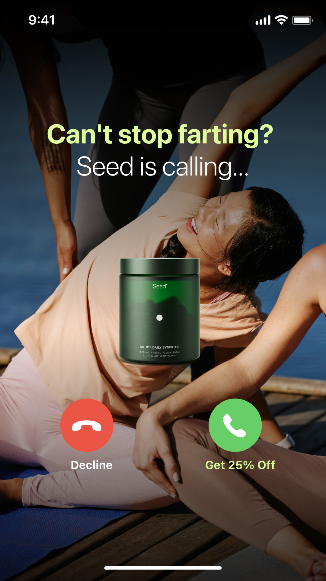 Seed Facebook ad