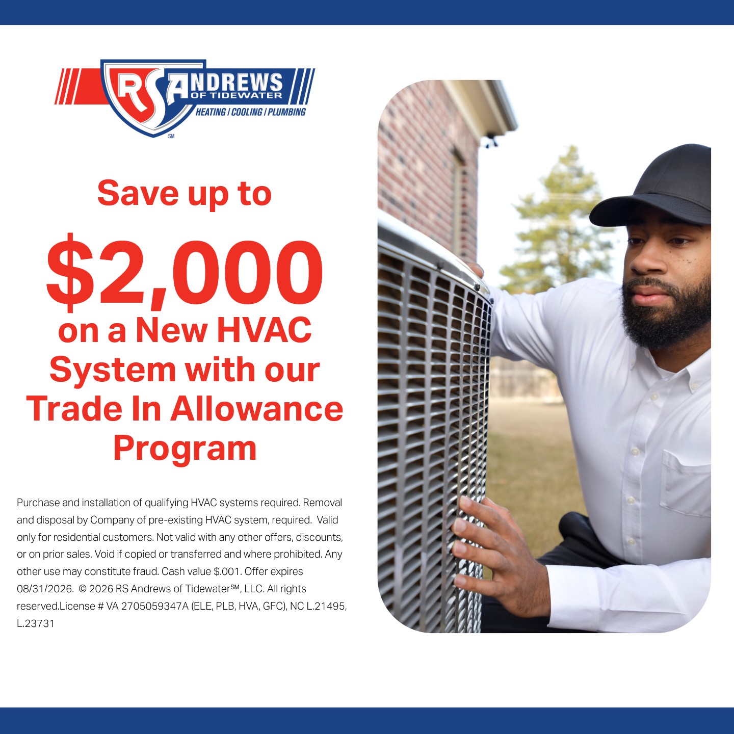 RS Andrews of Tidewater Facebook ad