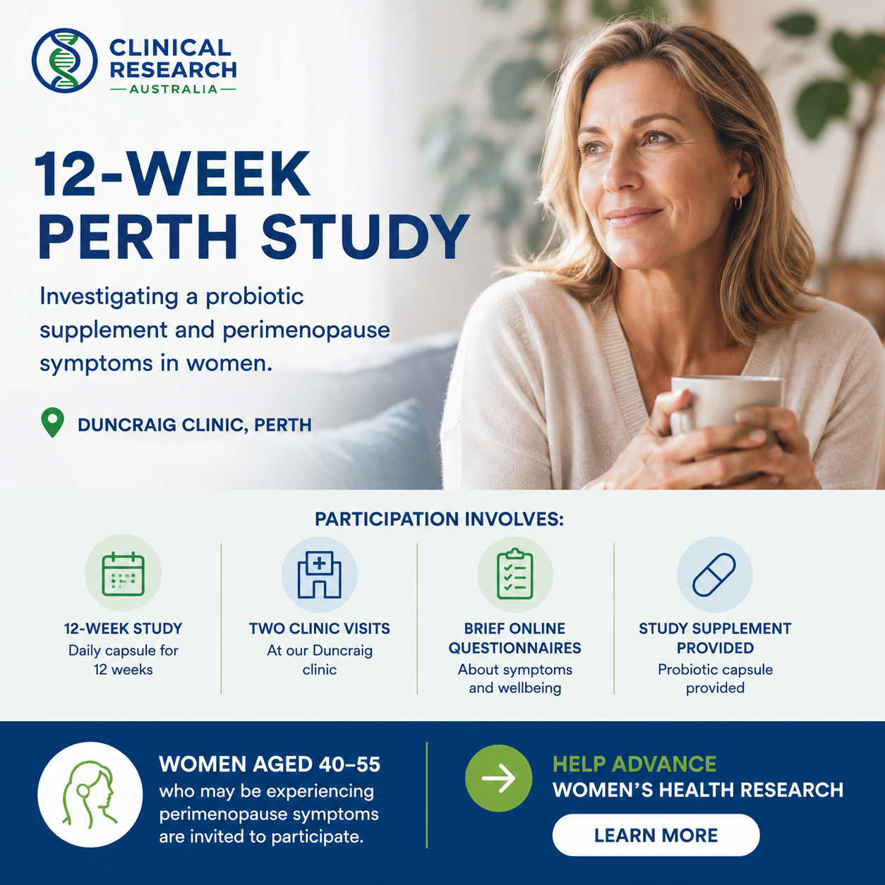 Clinical Research Australia Facebook ad from Jun 29, 2026