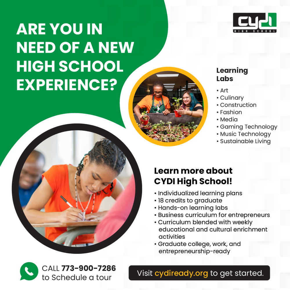Community Youth Development Institute - CYDI Facebook ad