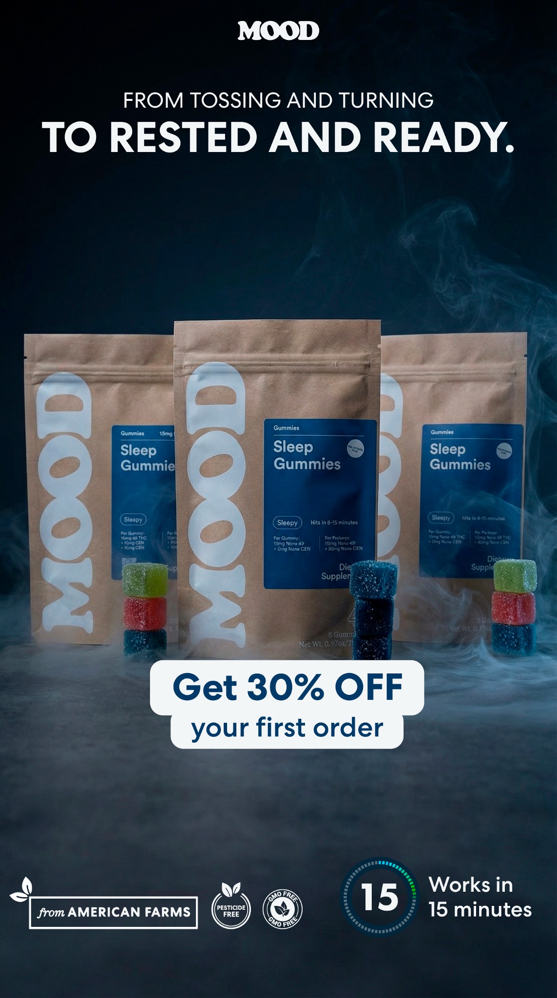 Mood Select Facebook ad