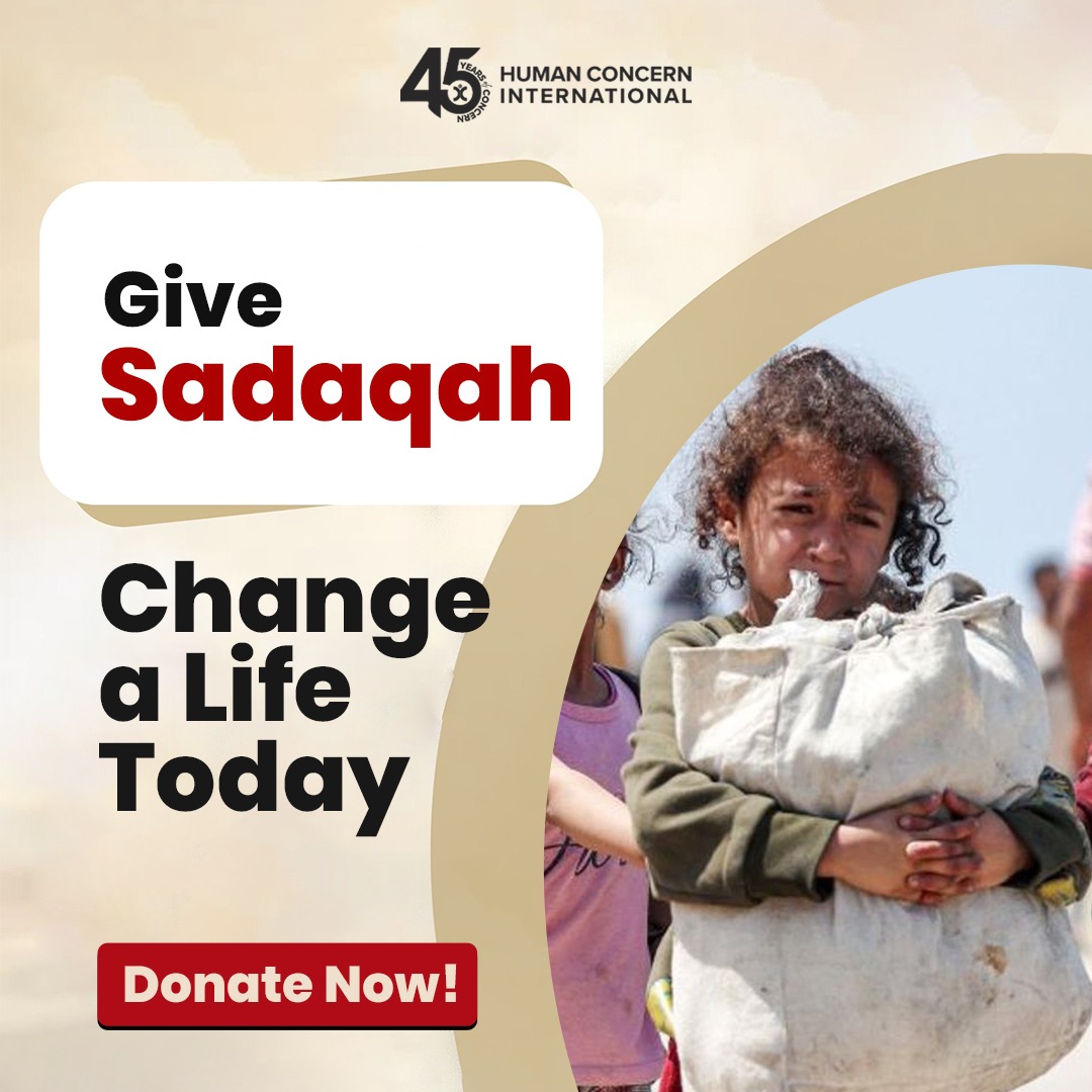 Human Concern International Facebook ad