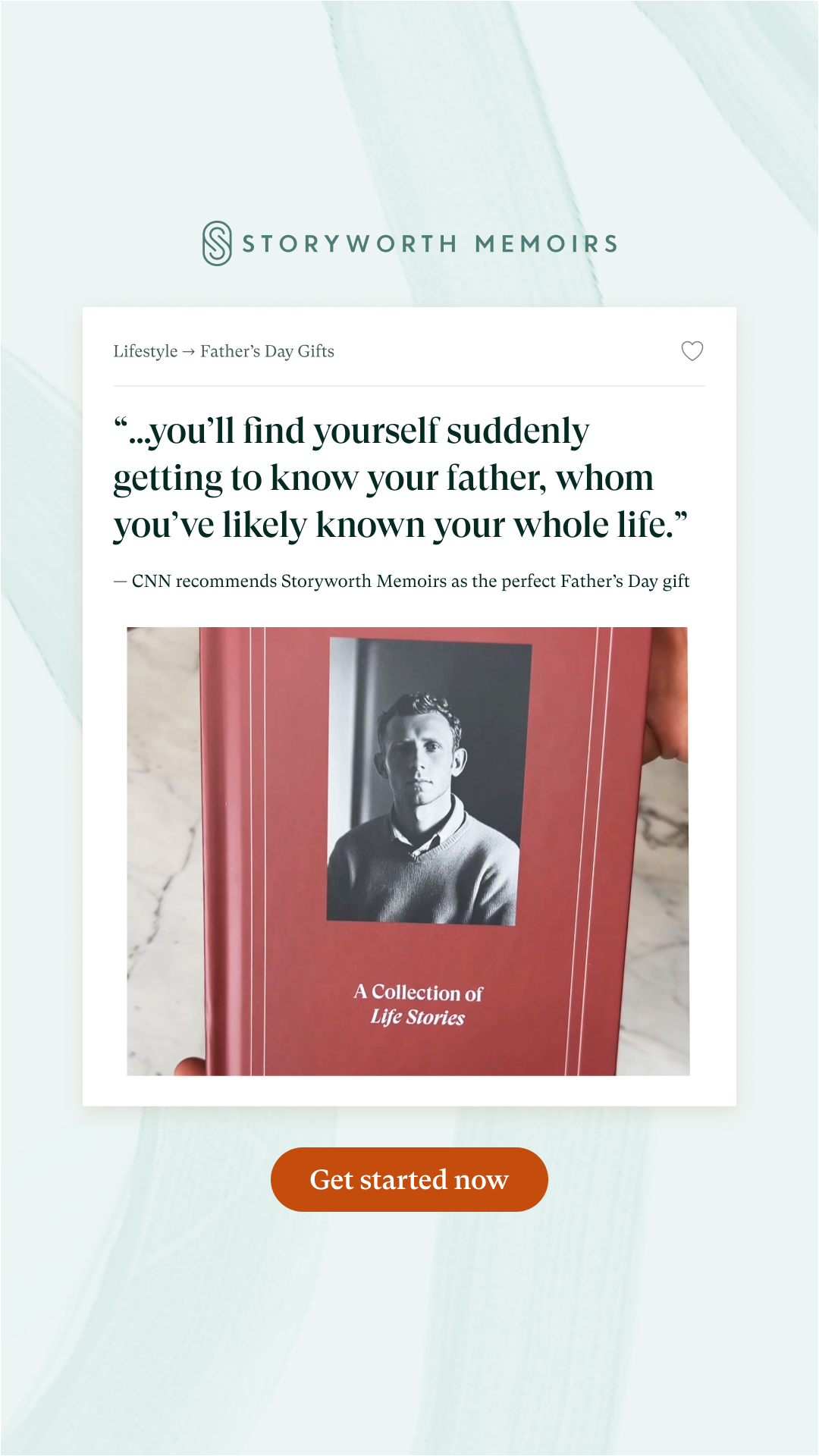 Storyworth Facebook ad