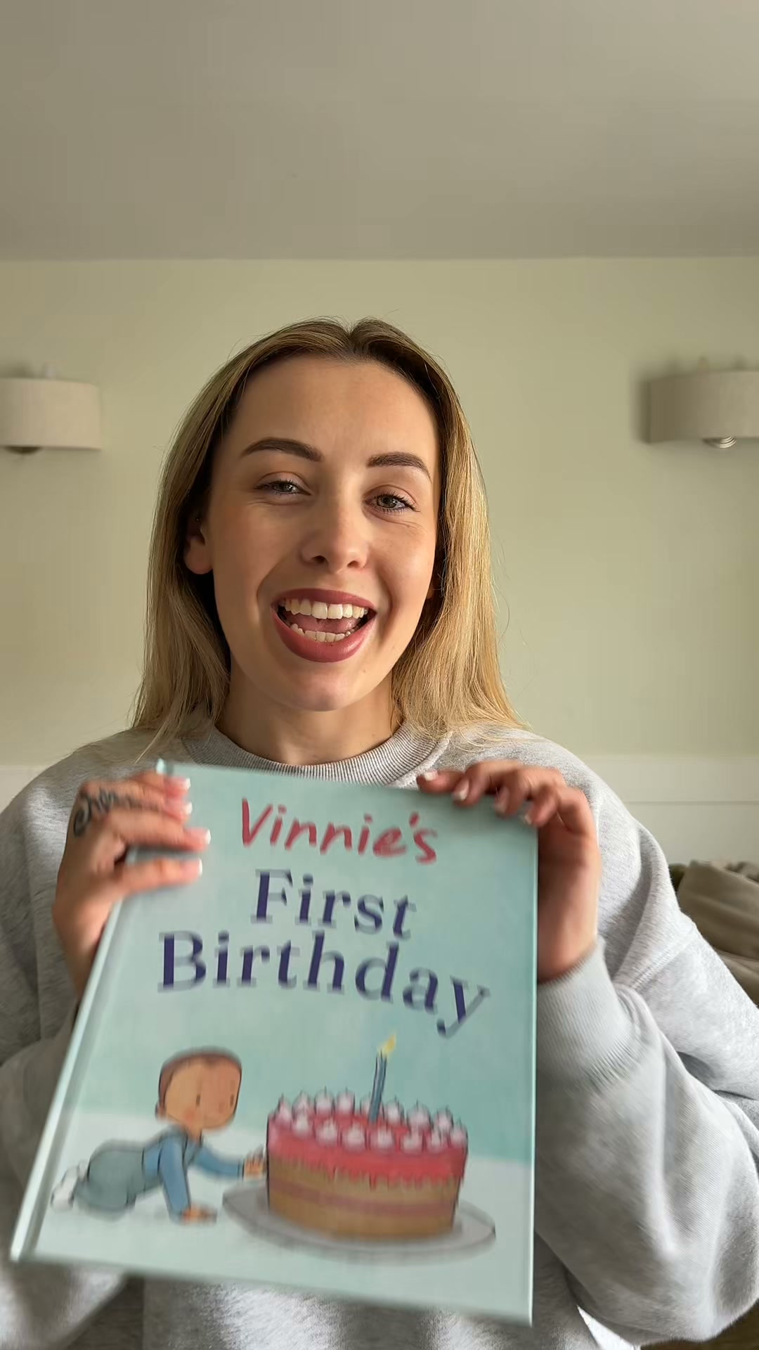 Letterfest Facebook ad: Personalised First Birthday Book